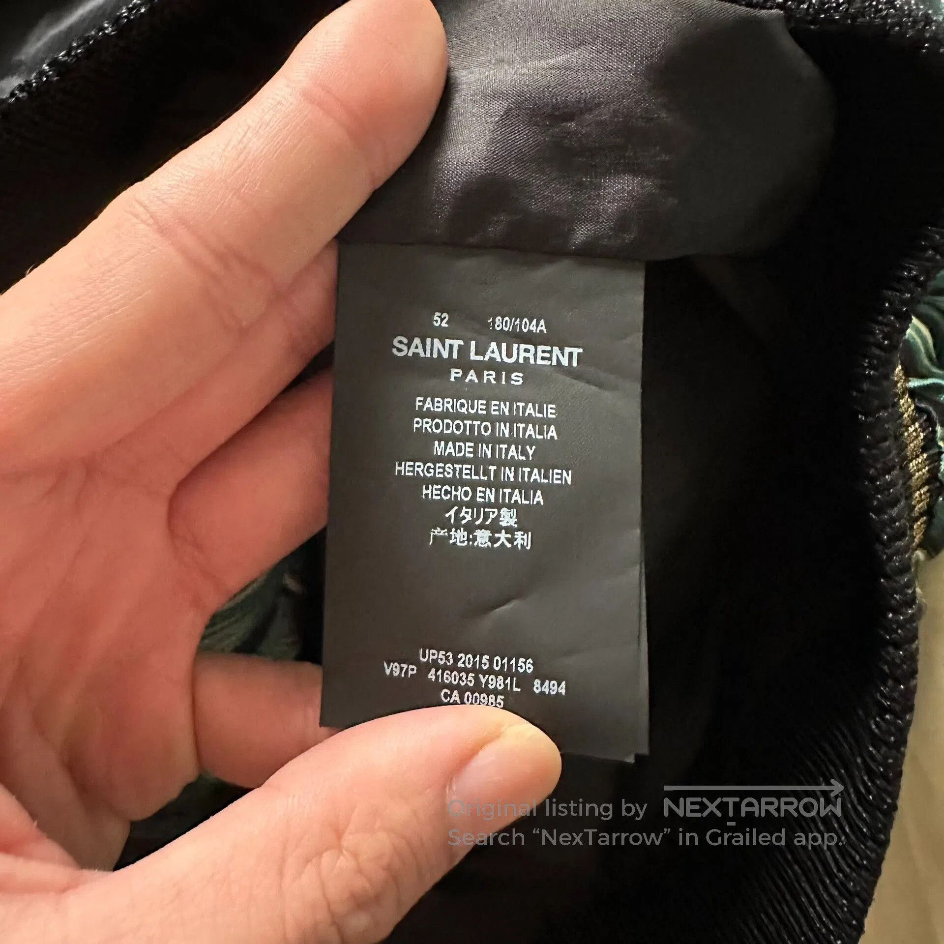 Saint Laurent Paris saint laurent embroidered tiger bomber jacket. Size US XL / EU 56 / 4 - 3 Thumbnail