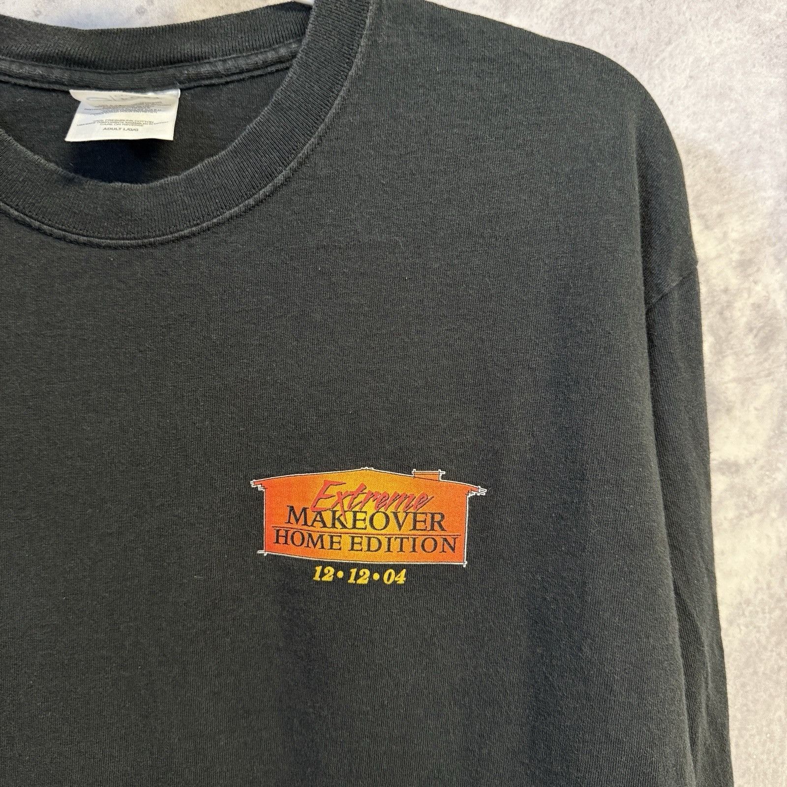 Vintage Vintage Extreme Home Makeover T Shirt Mens Large Black 2004 Size US L / EU 52-54 / 3 - 1 Thumbnail