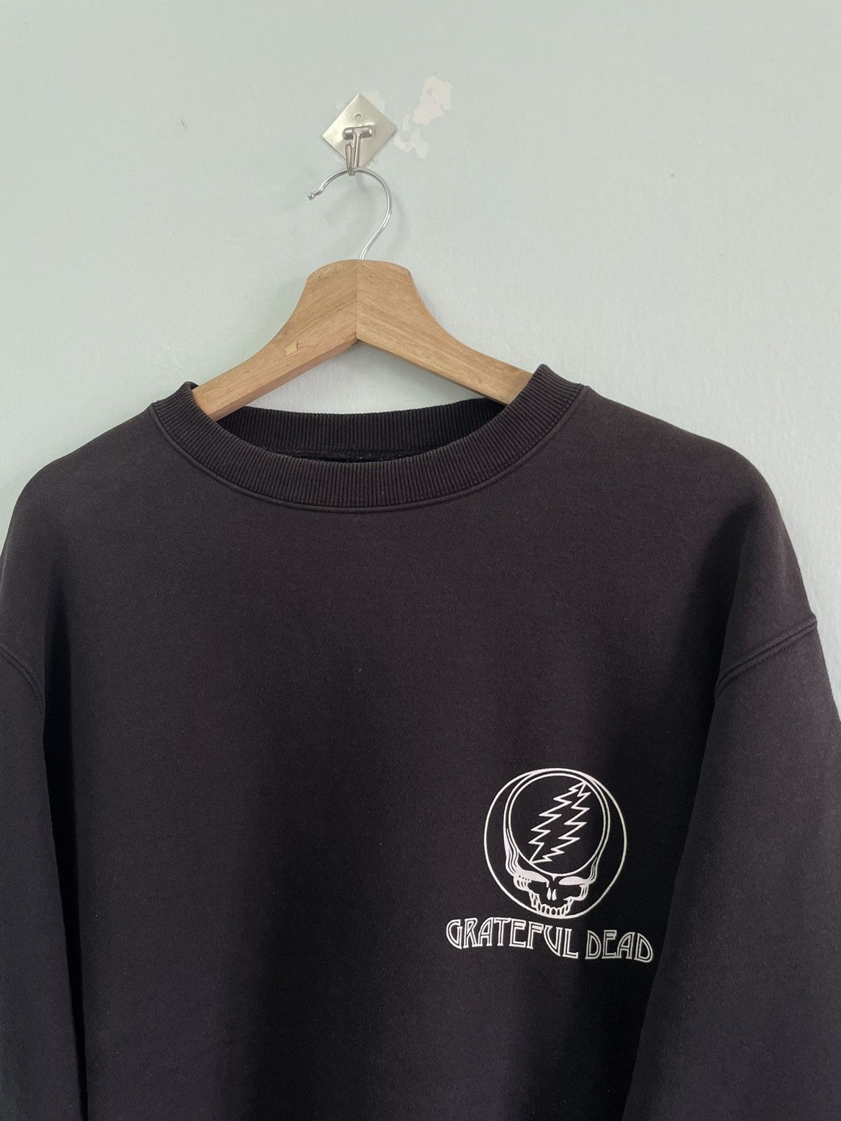Band Tees × Grateful Dead × Schott Grateful Dead X Schott Sweatshirt Sunfaded Size US L / EU 52-54 / 3 - 4 Thumbnail