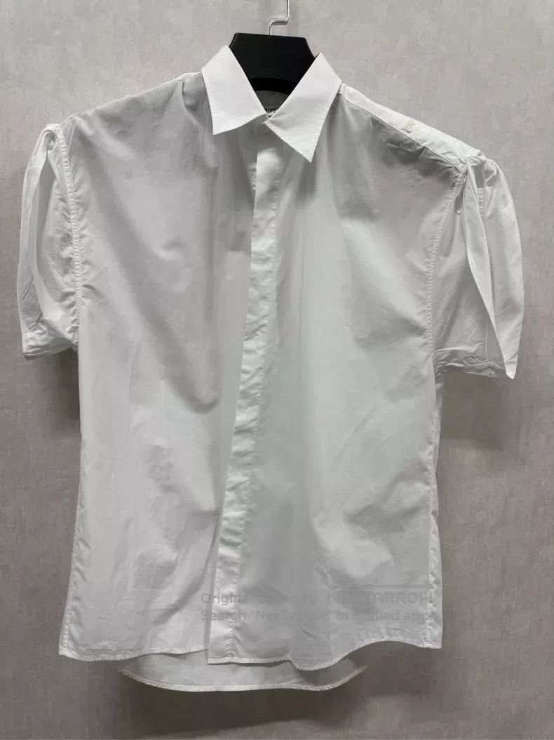 Givenchy Givenchy White Shirt Short Sleeve Size US M / EU 48-50 / 2 - 1 Thumbnail