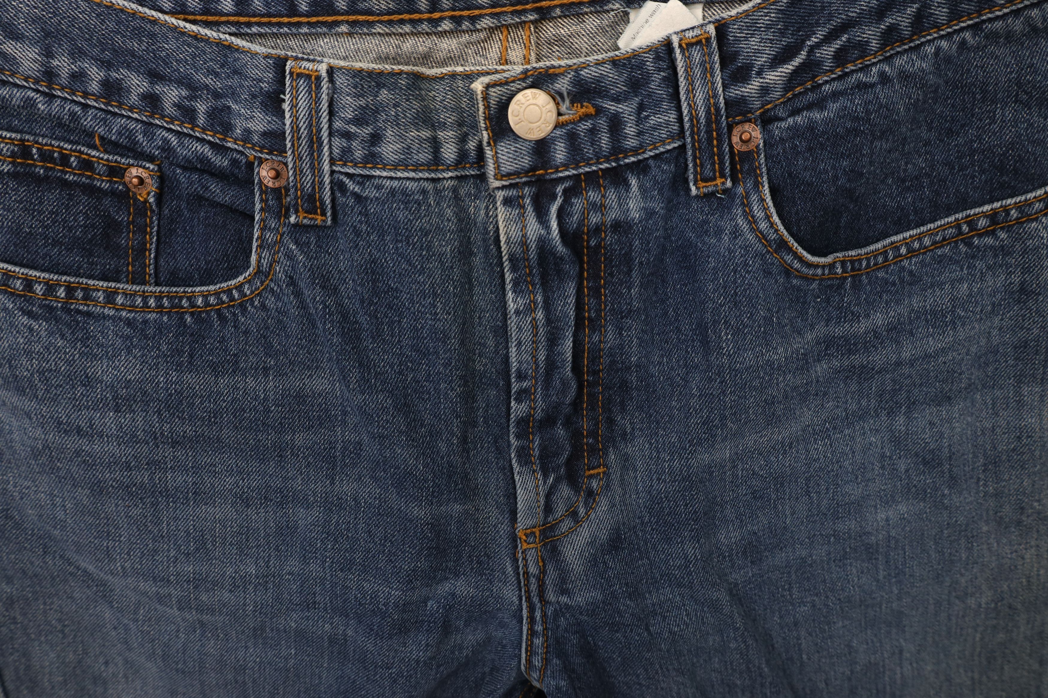 J.Crew Vintage 90s Y2K J Crew Babydoll Flared Button Fly Jeans USA Size 36" / US 14 / IT 50 - 7 Thumbnail