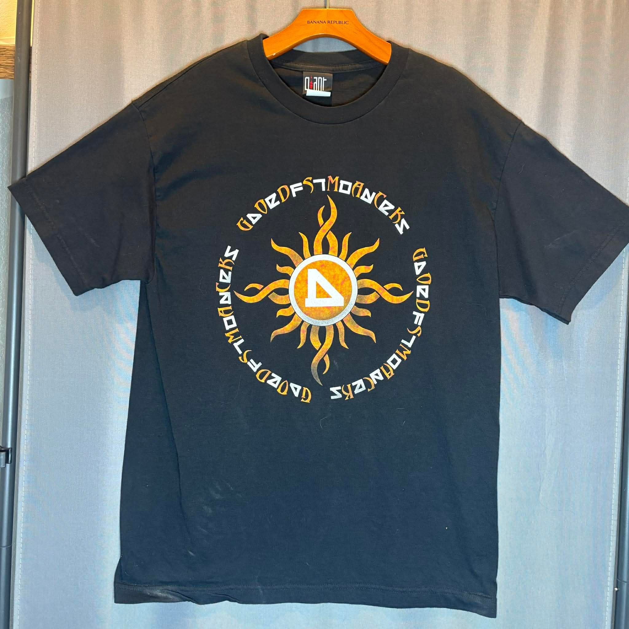 Band Tees Vintage Style Godsmack Sun Logo Rock Band T Shirt Size US L / EU 52-54 / 3 - 4 Thumbnail