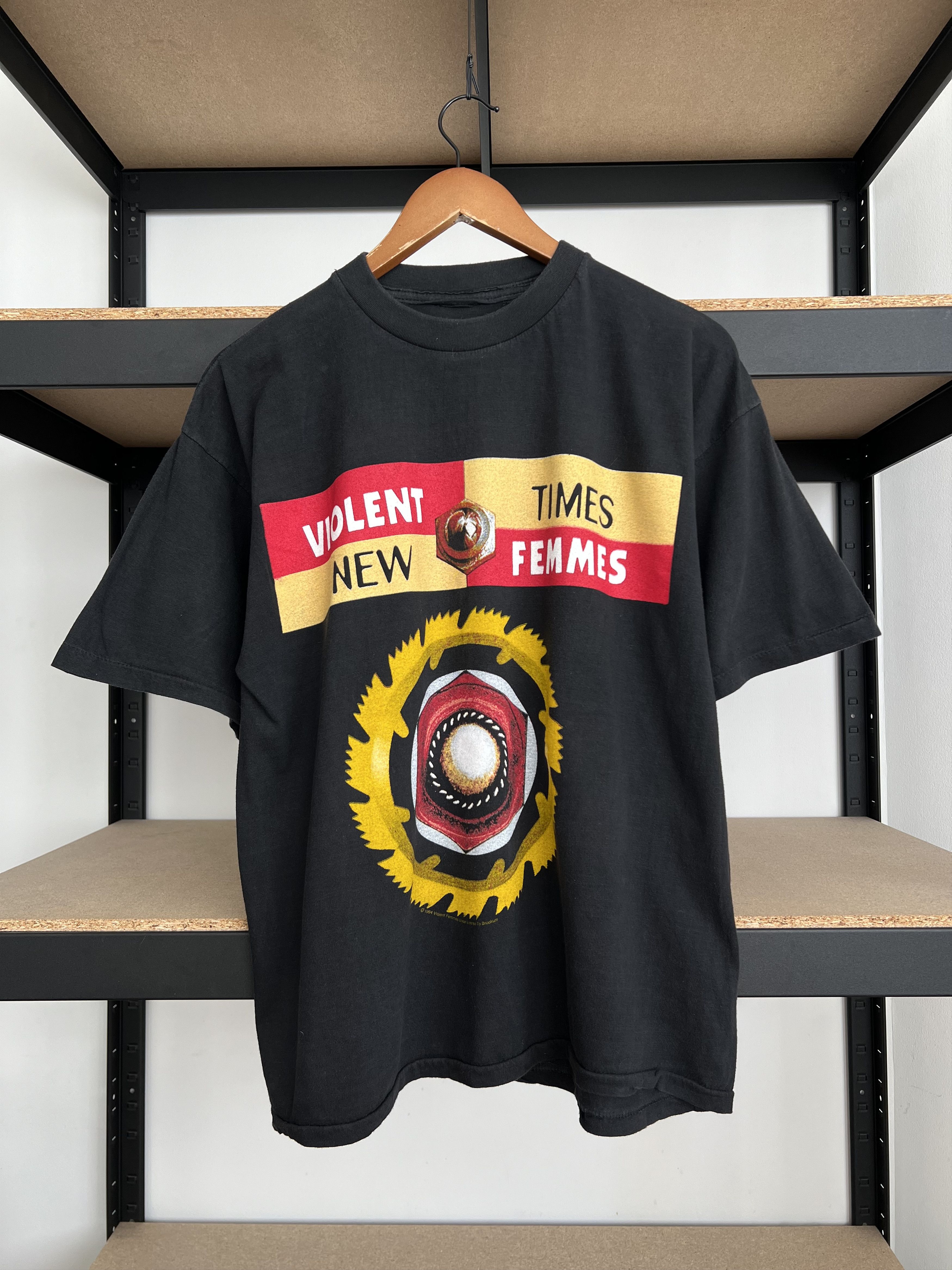 Band Tees Vintage 1994 Violent Femmes New Times Rock Band T-shirt Size US XL / EU 56 / 4 - 3 Thumbnail