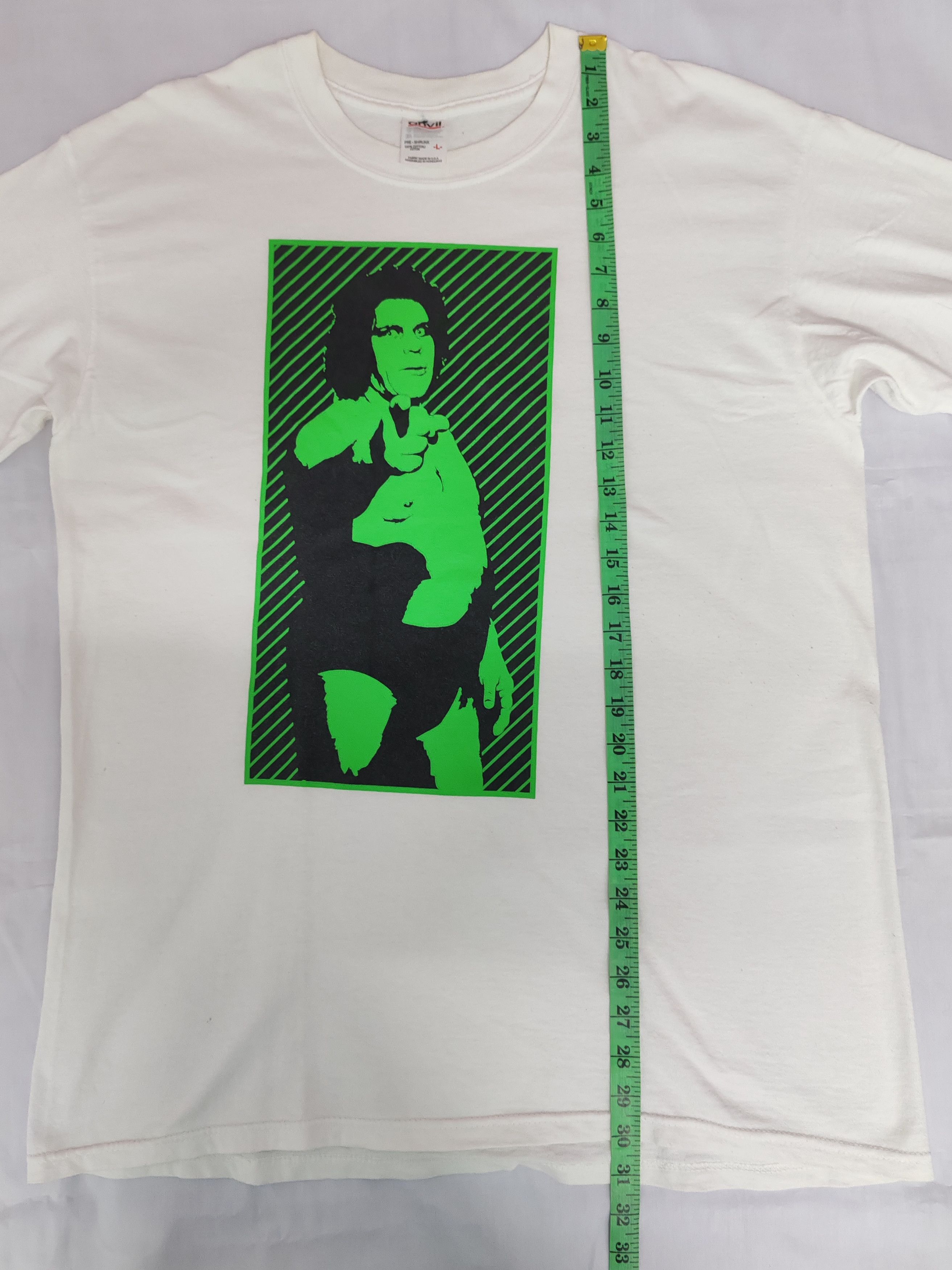 Vintage Vintage André The Giant Wrestling WWF Tee Rock Size US L / EU 52-54 / 3 - 5 Thumbnail