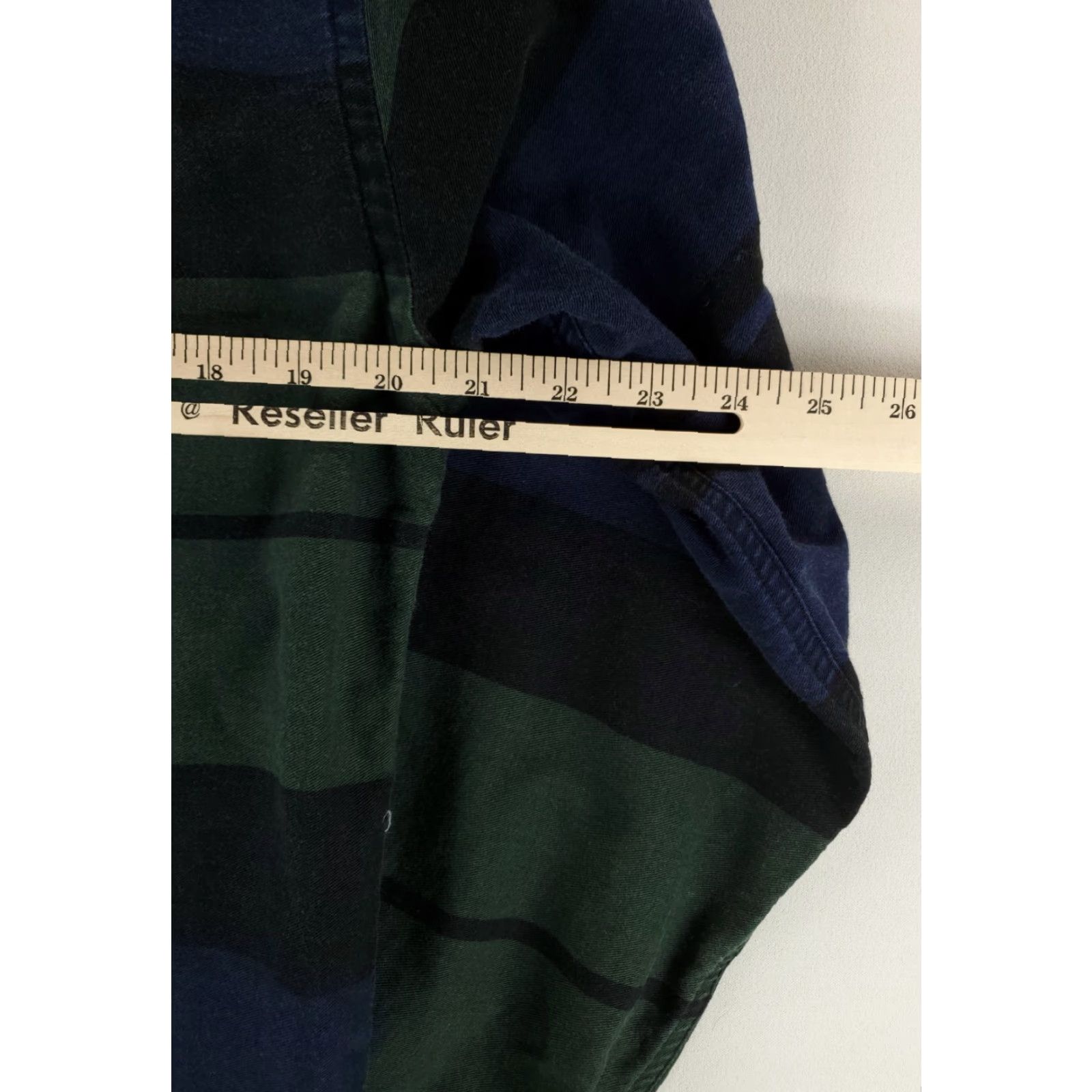 Tommy Hilfiger VINTAGE Tommy Hilfiger Shirt Full Zip VTG 90s Denim Collar Twill Blue Black Mens XL Blue Twilight? Size US XL / EU 56 / 4 - 5 Thumbnail