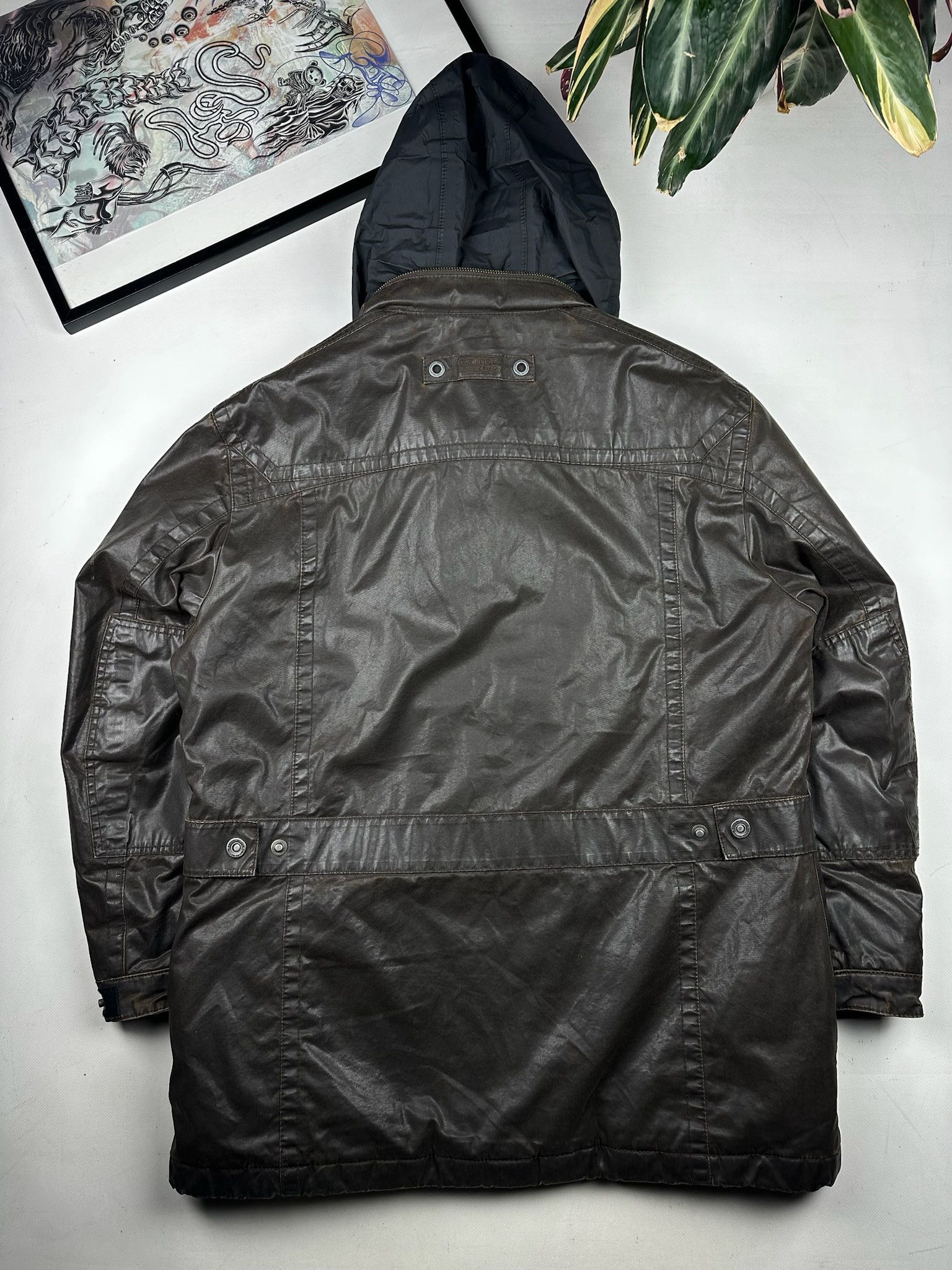 camel active Vintage Camel Active utility jacket gore tex waxed Size US M / EU 48-50 / 2 - 2 Thumbnail