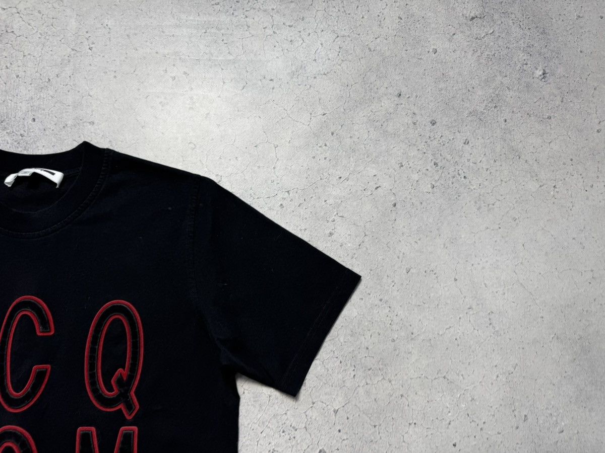 Alexander McQueen Alexander McQueen MCQ Black Big Logo T-Shirt Size S Size US S / EU 44-46 / 1 - 3 Thumbnail