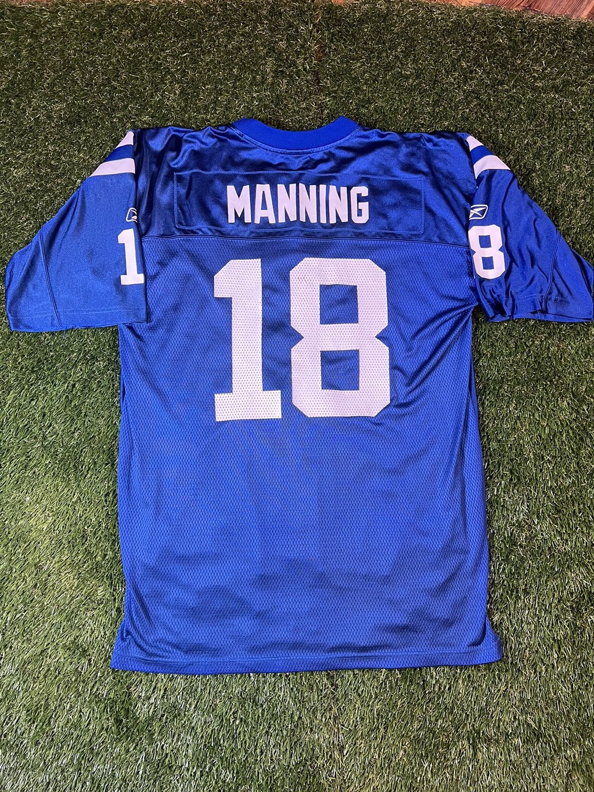 Reebok Vintage Y2K Indianapolis Colts Peyton Manning NFL Jersey Size US XL / EU 56 / 4 - 4 Thumbnail