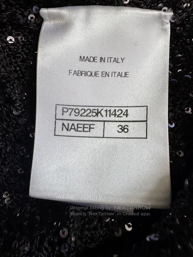 Chanel Chanel Black suspender vest with glittering diamonds Size XS / US 0-2 / IT 36-38 - 5 Thumbnail