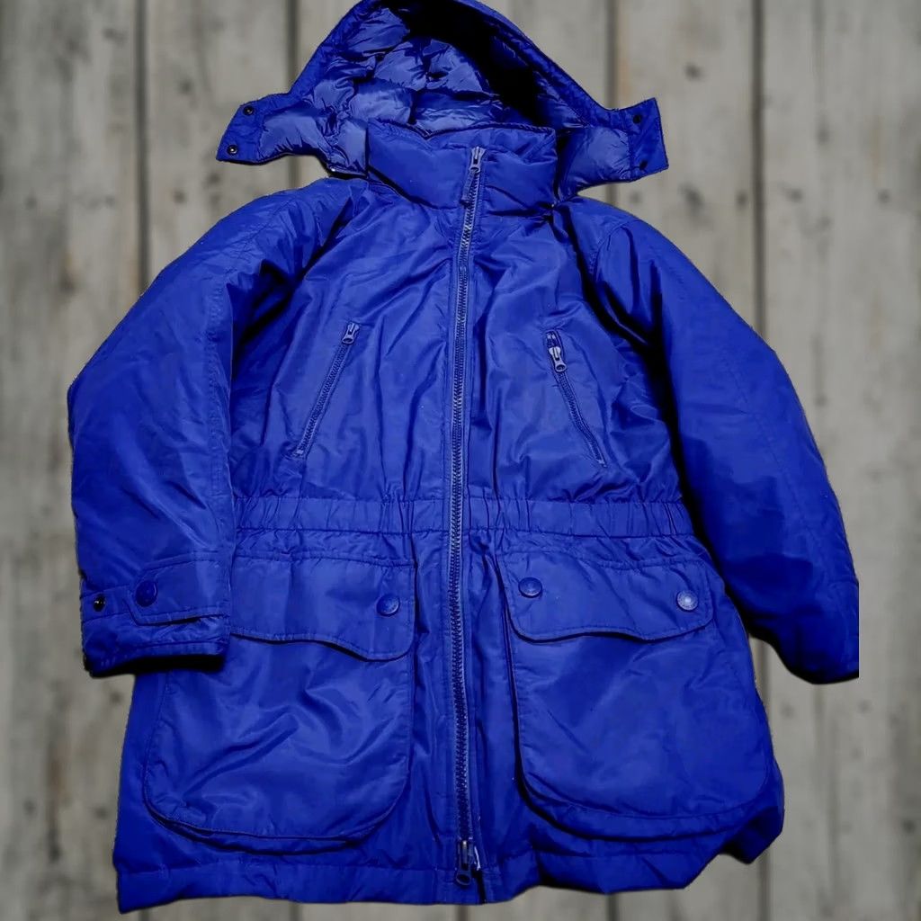Eddie Bauer VINTAGE Eddie Bauer Womens Jacket Ski MEDIUM Goose Down Puffer Jacket Purple Hood VTG Size M / US 6-8 / IT 42-44 - 1 Thumbnail