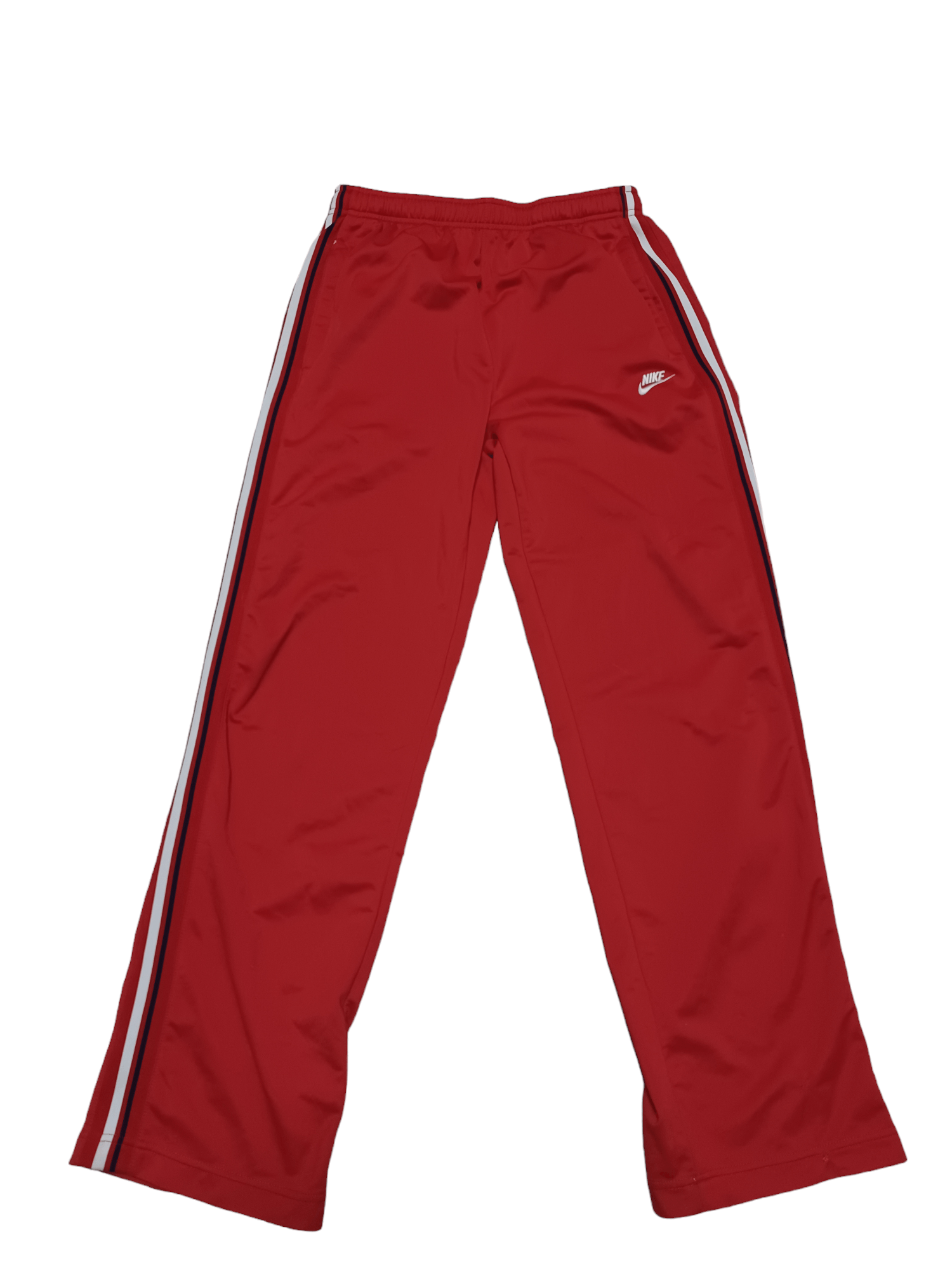 Nike NIKE 00S VINTAGE RED STREETWEAR TRACK PANTS Size US 34 / EU 50 - 1 Thumbnail