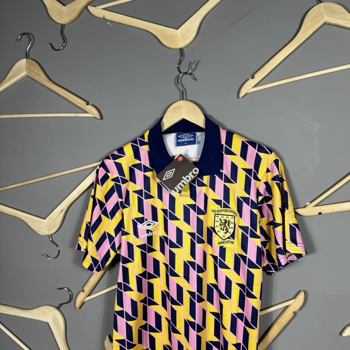 Vintage Scotland 1988 Blokcore Soccer Retro Replica Jersey Size US XL / EU 56 / 4 - 4 Thumbnail