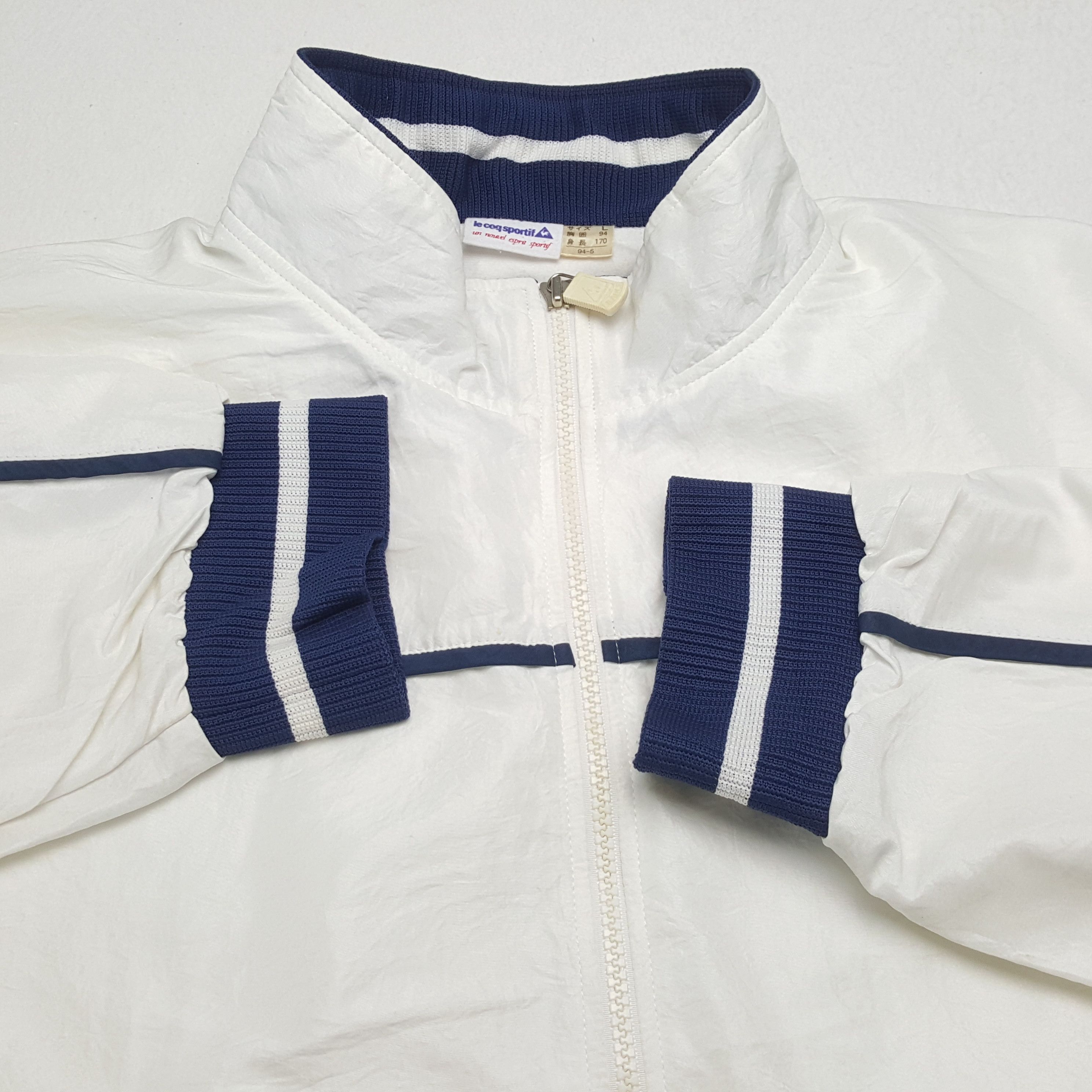 Le Coq Sportif × Vintage Vintage LE COQ SPORTIF FRANCE Sportswear Windbreaker Jacket Size US L / EU 52-54 / 3 - 9 Thumbnail