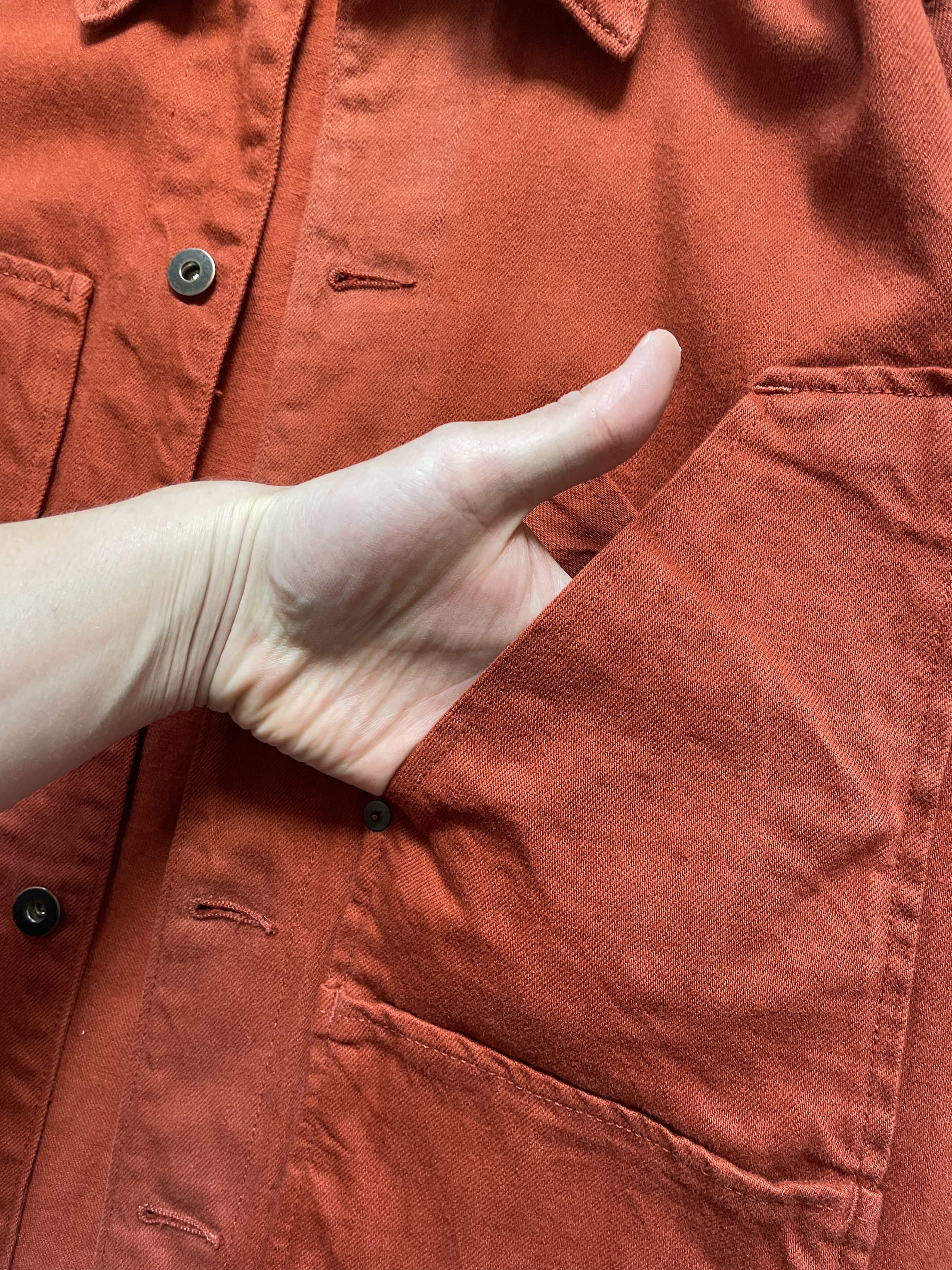 Tellason TELLASON AMERICANO COVERALL ORANGE DETROIT TYPE JACKET Size US S / EU 44-46 / 1 - 3 Thumbnail