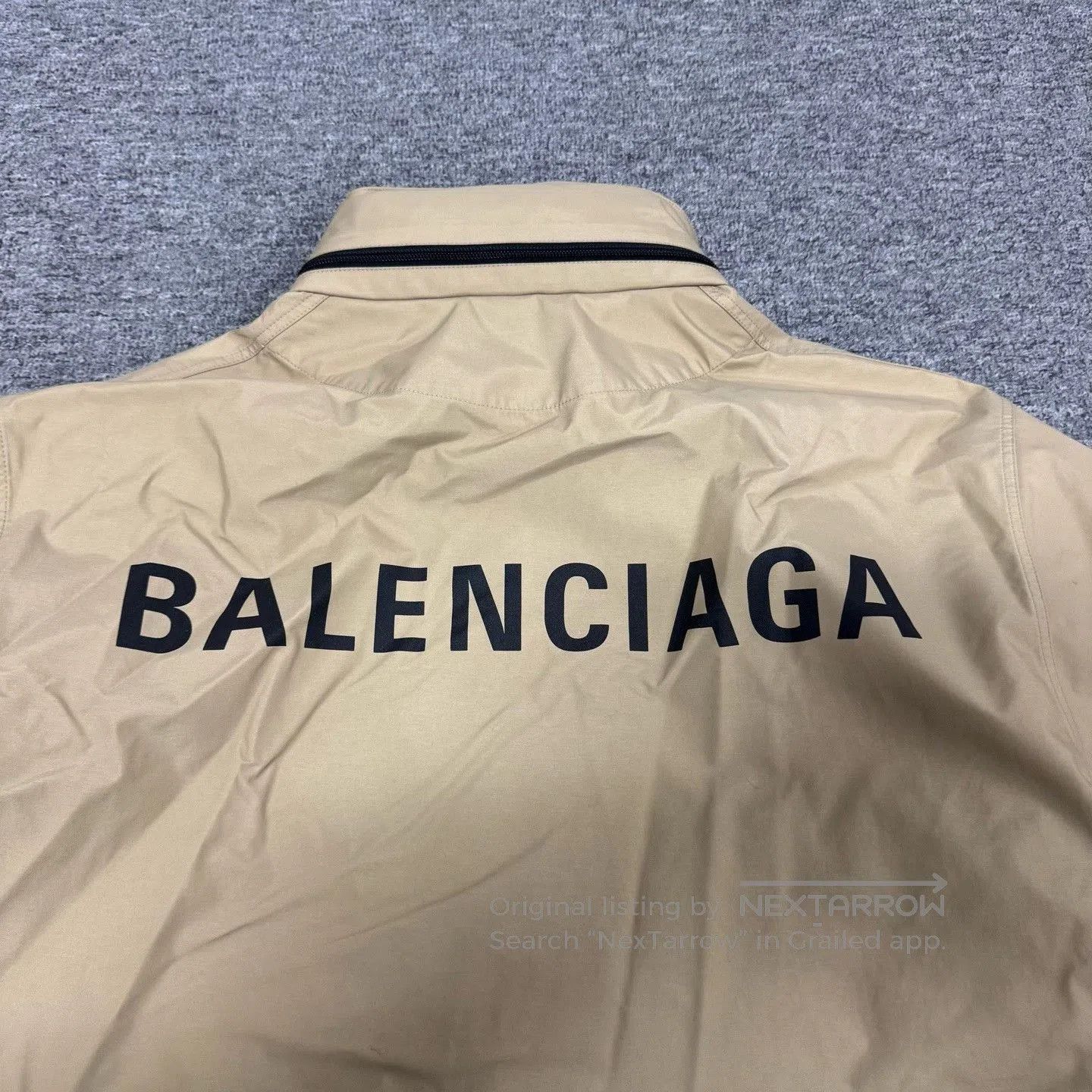 Balenciaga Balenciaga Oversized Back Logo Windbreaker. Size XS / US 0-2 / IT 36-38 - 5 Thumbnail