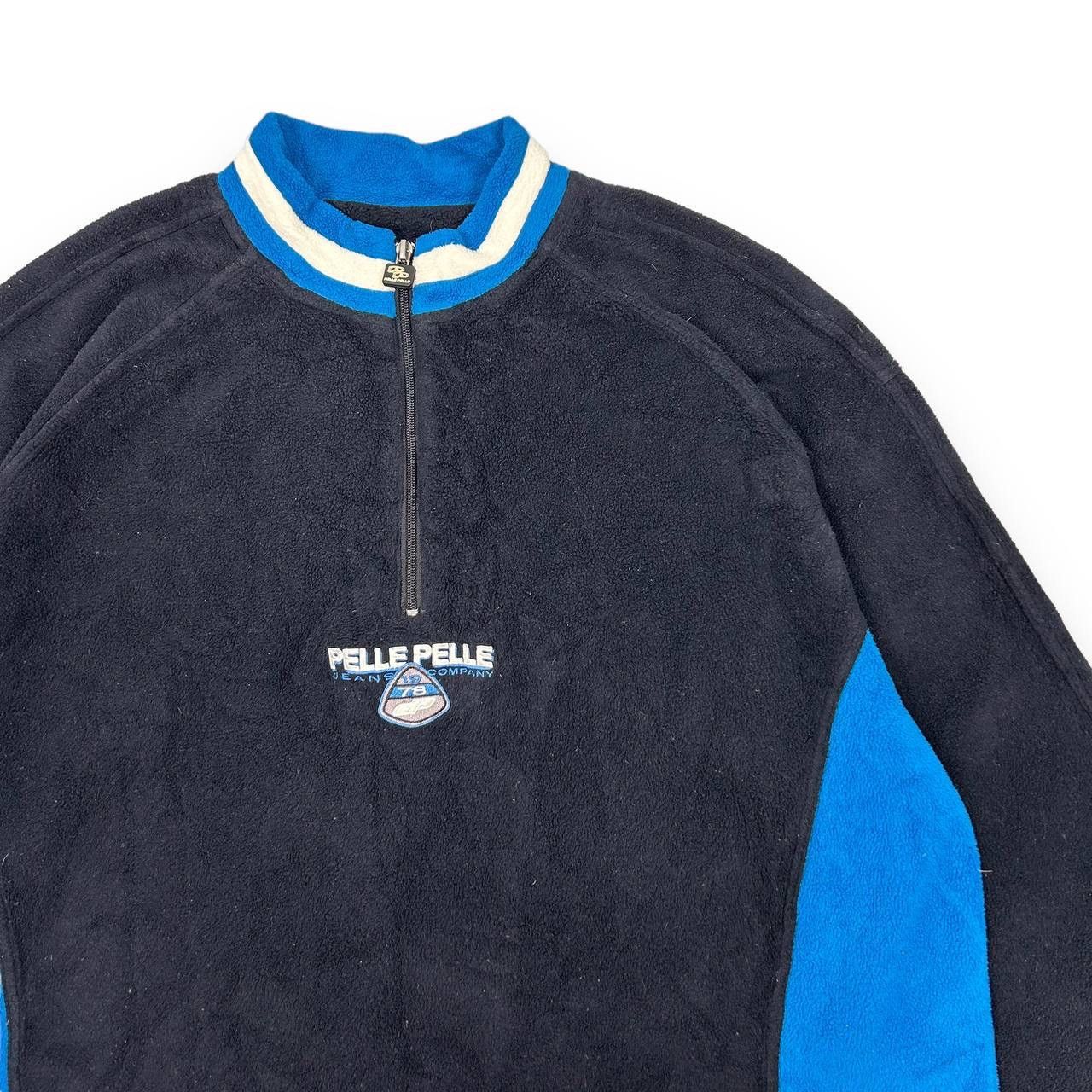 Marc Buchanan Rare🔥 Pelle Pelle By Marc Buchanan Half Zipper Sweater Size US XL / EU 56 / 4 - 2 Thumbnail