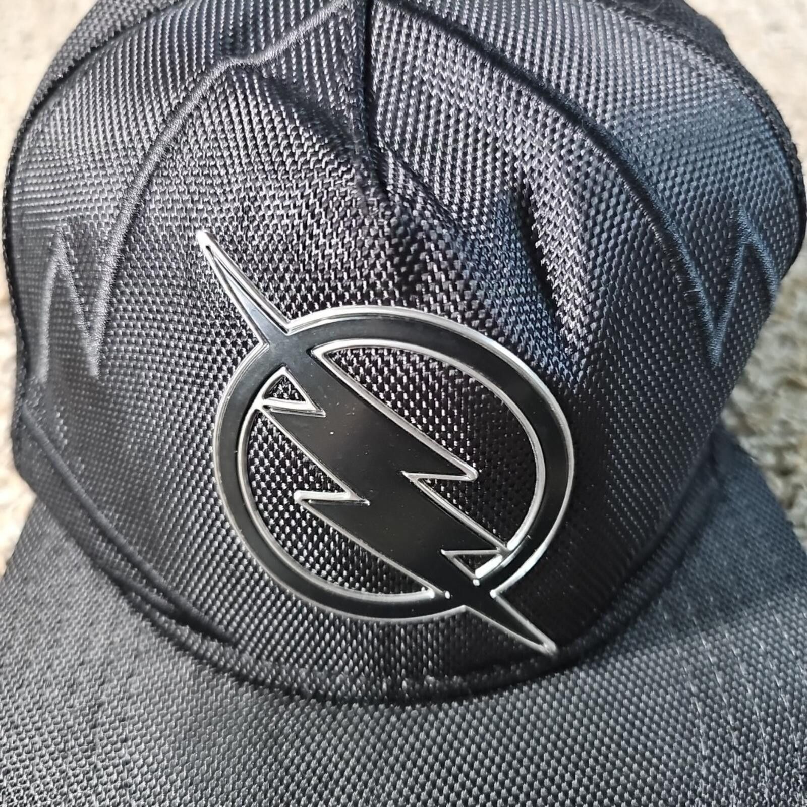 DC Comics DC Comics Black The Flash Fastest Man Alive Snapback Hat Size ONE SIZE - 3 Thumbnail