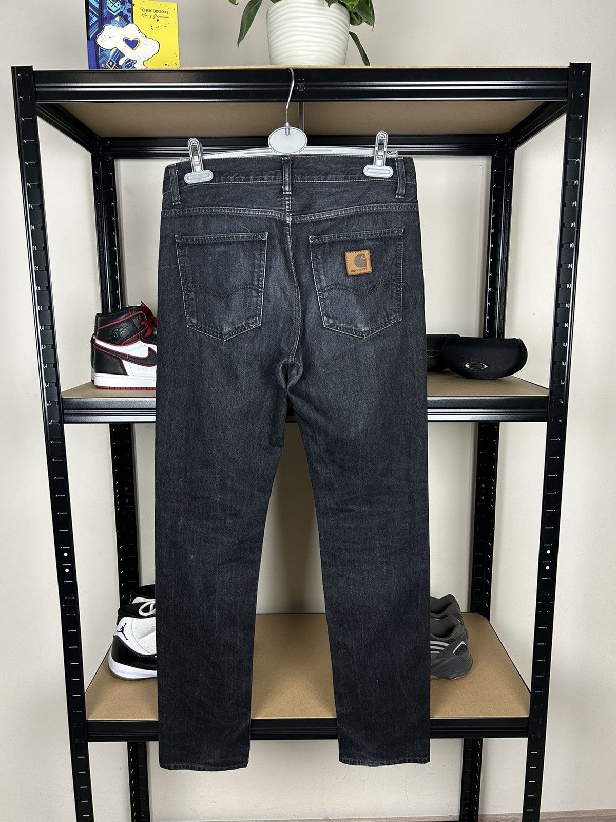 Carhartt × Vintage CARHARTT VINTAGE OLD MONEY BOXY LOGO TEXAS PANT Size US 29 - 1 Thumbnail