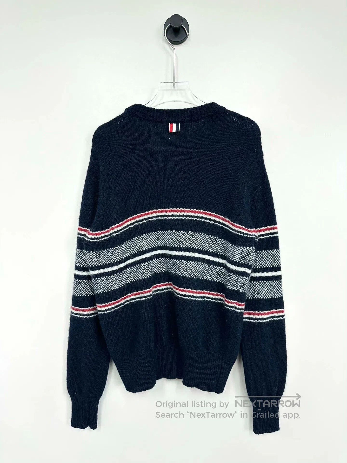 Thom Browne Thom Browne Striped Knit Sweater Size 0. Size US XS / EU 42 / 0 - 2 Thumbnail