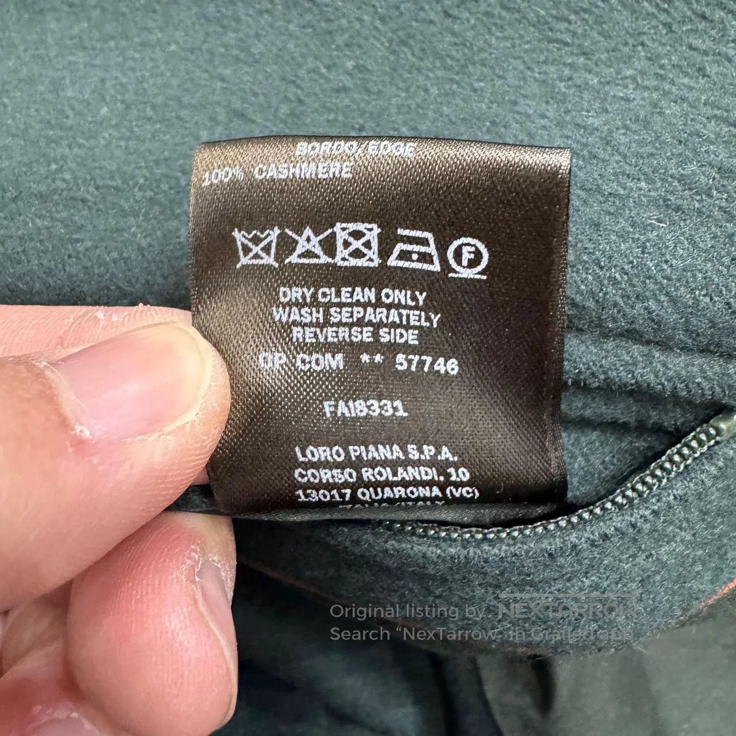 Loro Piana Multi Color Heavy Winter Coat - Size XL. Size US XL / EU 56 / 4 - 5 Thumbnail
