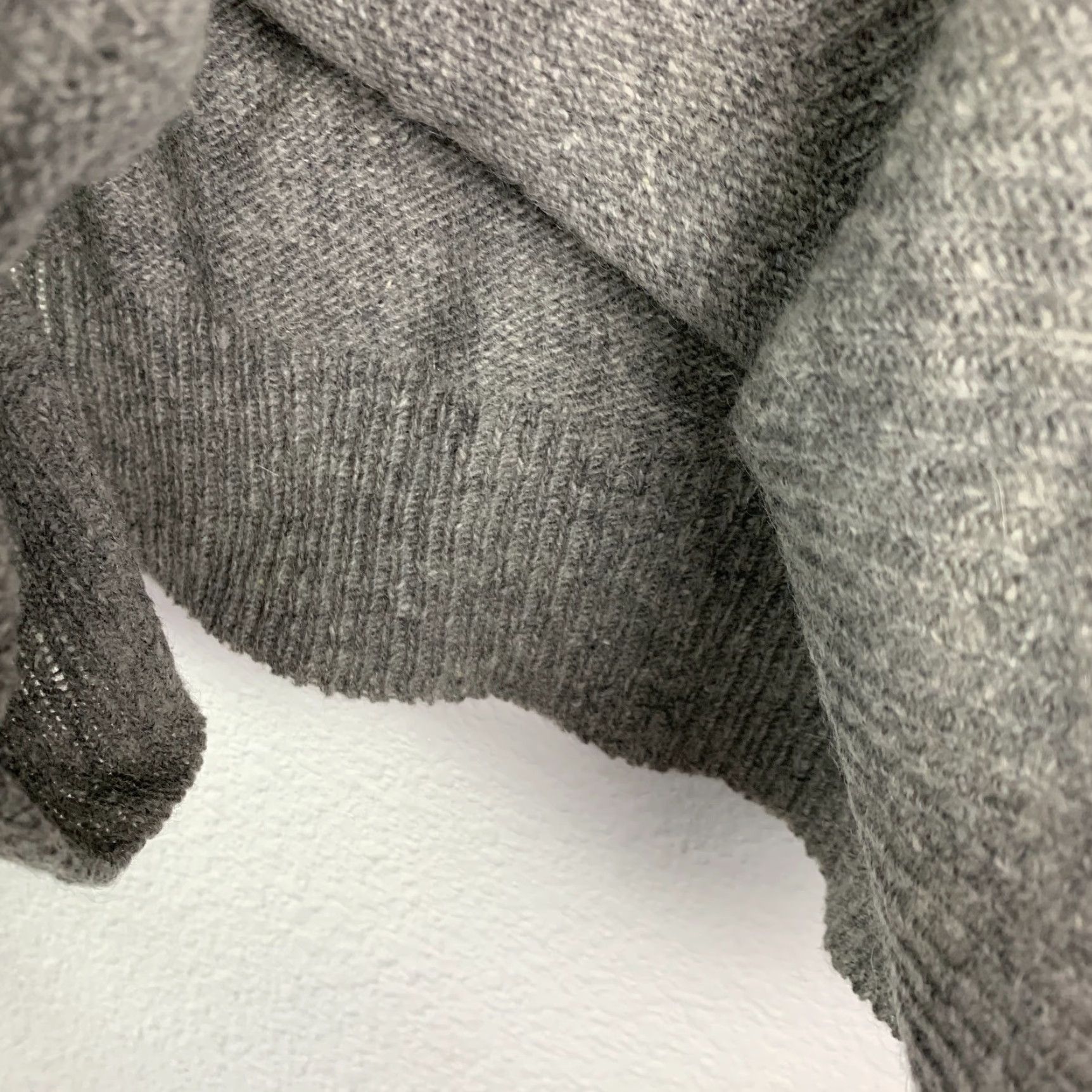 Vintage VINTAGE Wool Blend Crewneck Gray Sweater Kurt Cobain Streetwear Mens Large USA Size US L / EU 52-54 / 3 - 3 Thumbnail