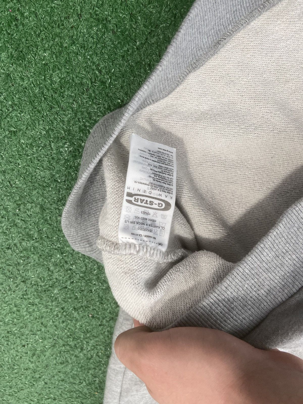 G-Star Gstar raw crewneck Size US XXL / EU 58 / 5 - 4 Thumbnail