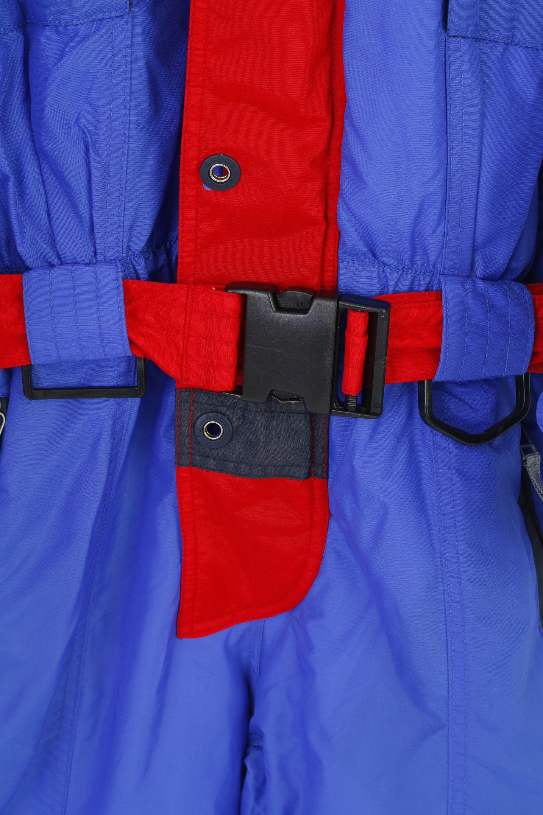 Vintage NEW Addax Men L Ski Suit Full Zipper Blue Belt Padded 0769 Size US 34 / EU 50 - 4 Thumbnail