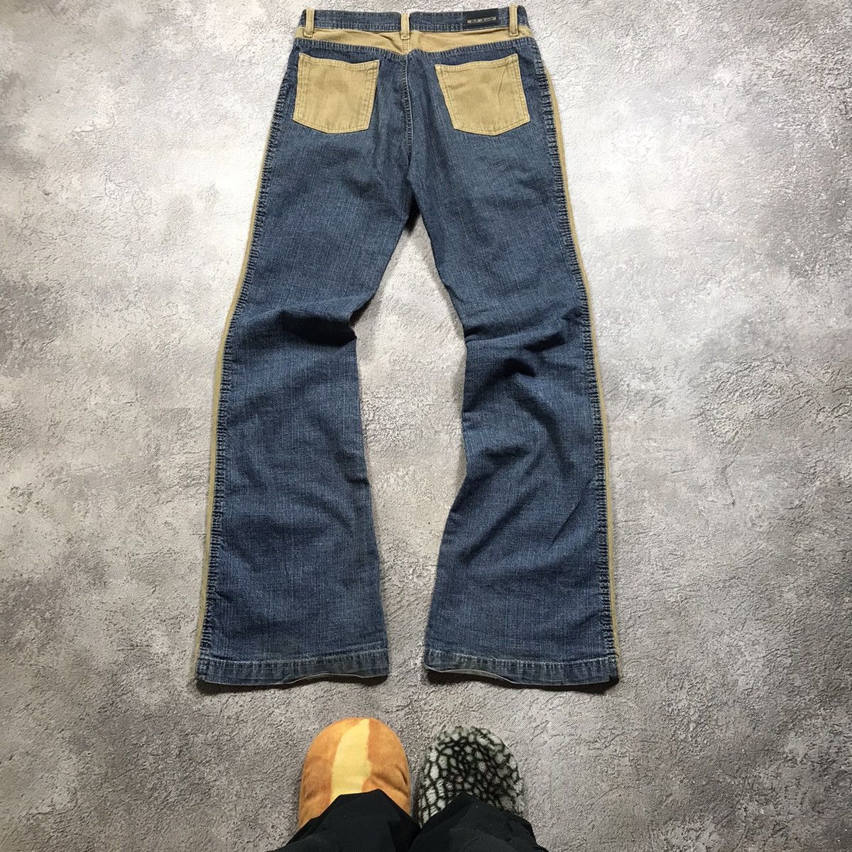 Vintage Vintage 90s Baggy Distressed Cargo Pants Japanese Grunge 27 Size 27" / US 4 / IT 40 - 4 Thumbnail
