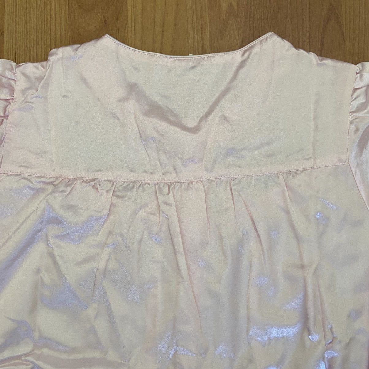 Vintage NWOT Styled By Saybury Pink Floral Nightgown Women’s Medium Size ONE SIZE - 6 Thumbnail