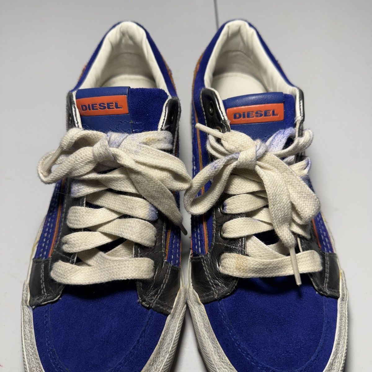 Diesel Diesel Men’s S-Grindd Low Lace Blue Sneakers US Size 7.5 Size US 7.5 / EU 40-41 - 3 Thumbnail