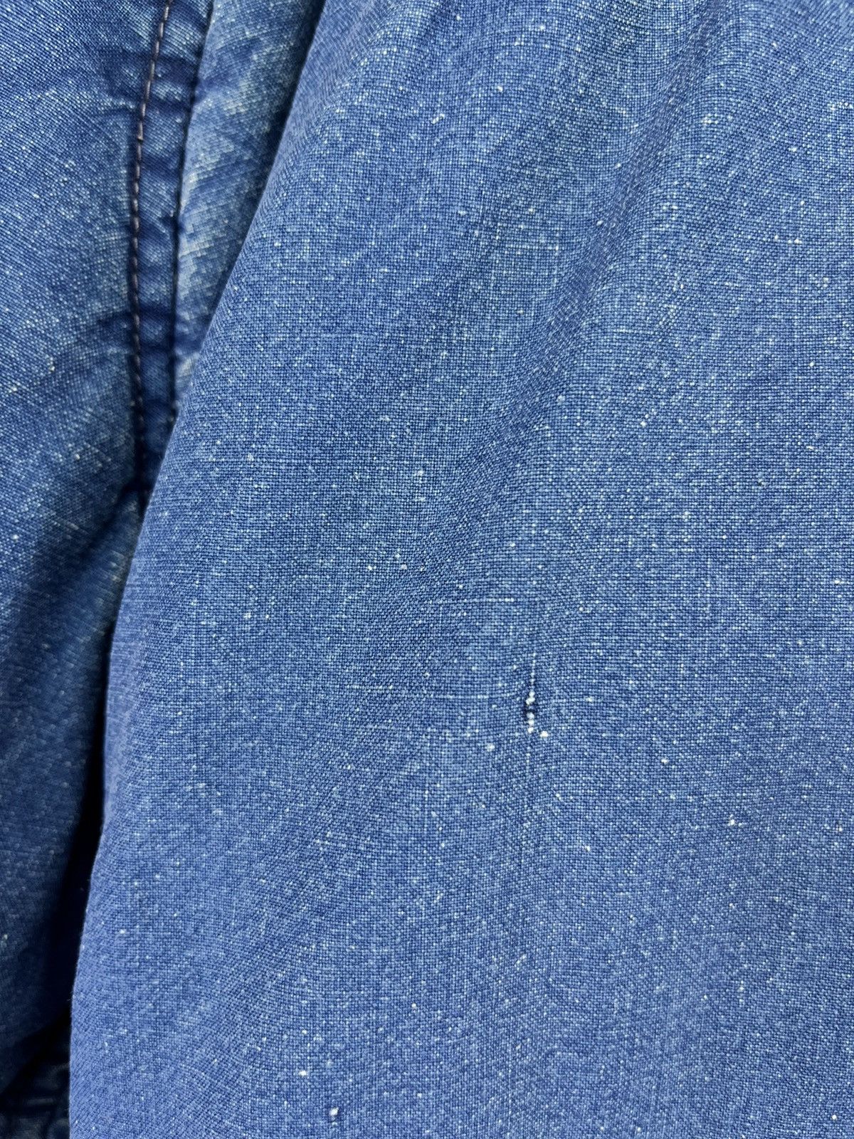 Marithe + Francois Girbaud Vintage Marithe Francois Girbaud Closed Sherpa Denim Jacket Size US L / EU 52-54 / 3 - 13 Thumbnail