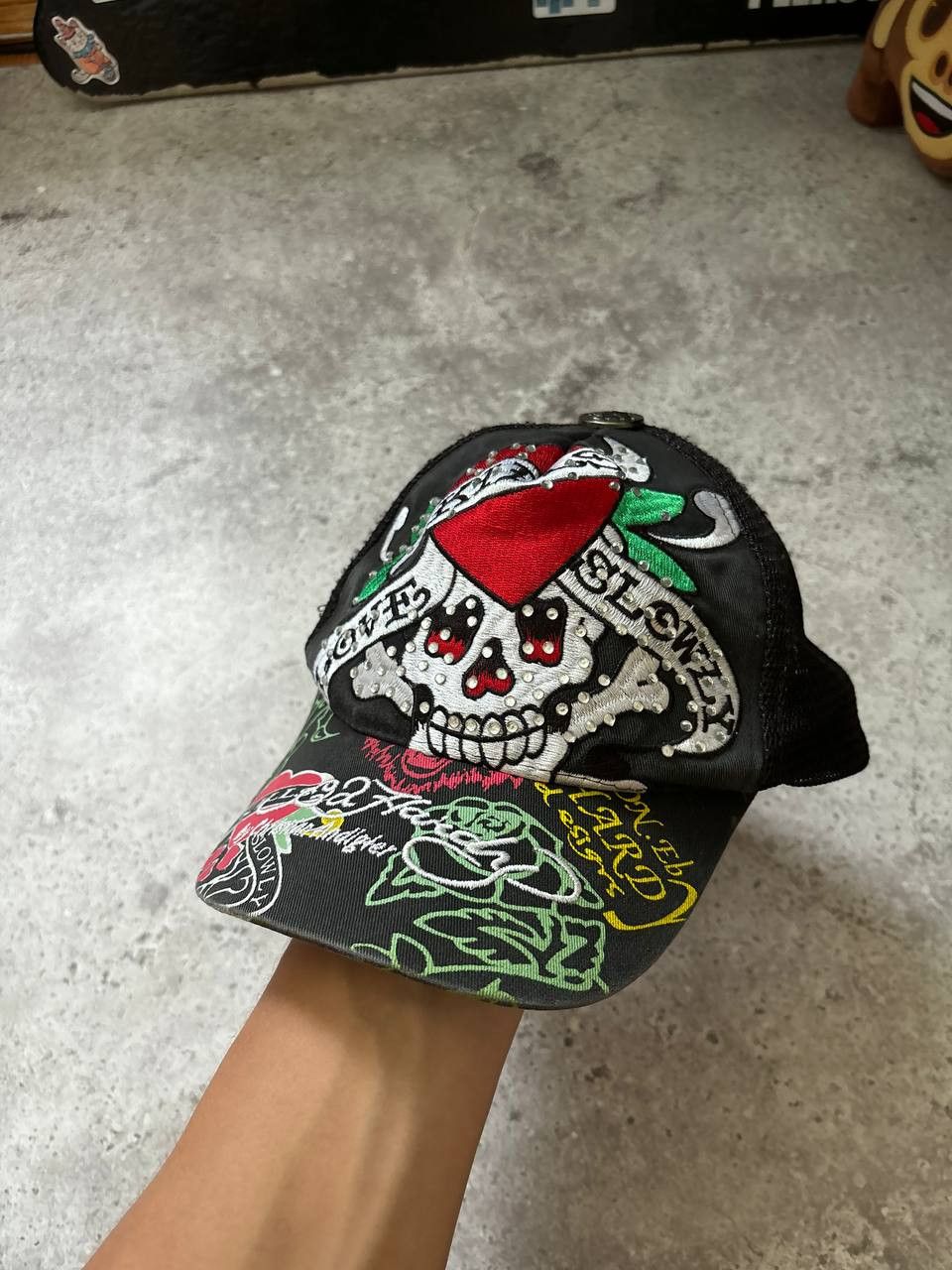 Ed Hardy Vintage Christian Audigier Ed Hardy Trucker Hat Size ONE SIZE - 2 Thumbnail