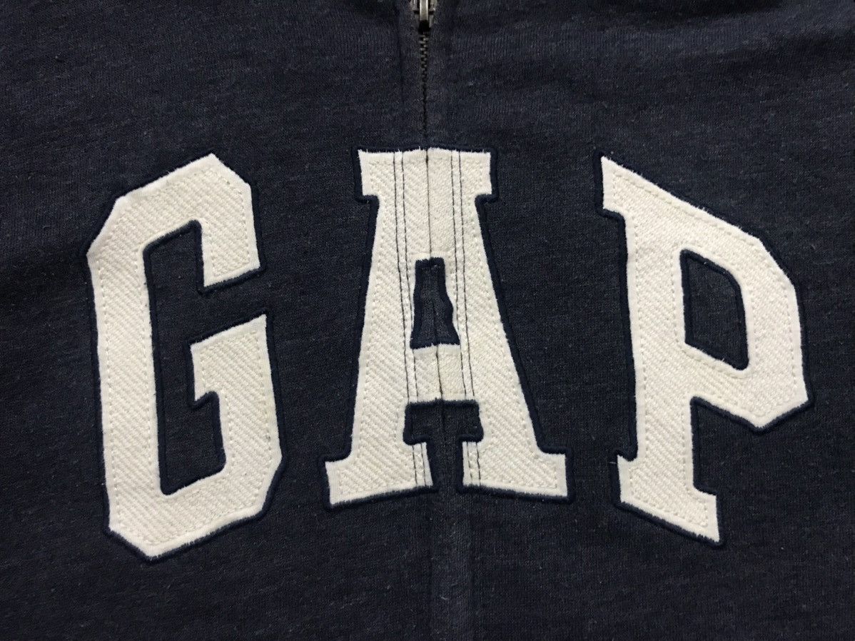 Gap × Vintage 🔥Rare Gap Hoodies Spellout Zipper Size US S / EU 44-46 / 1 - 6 Thumbnail