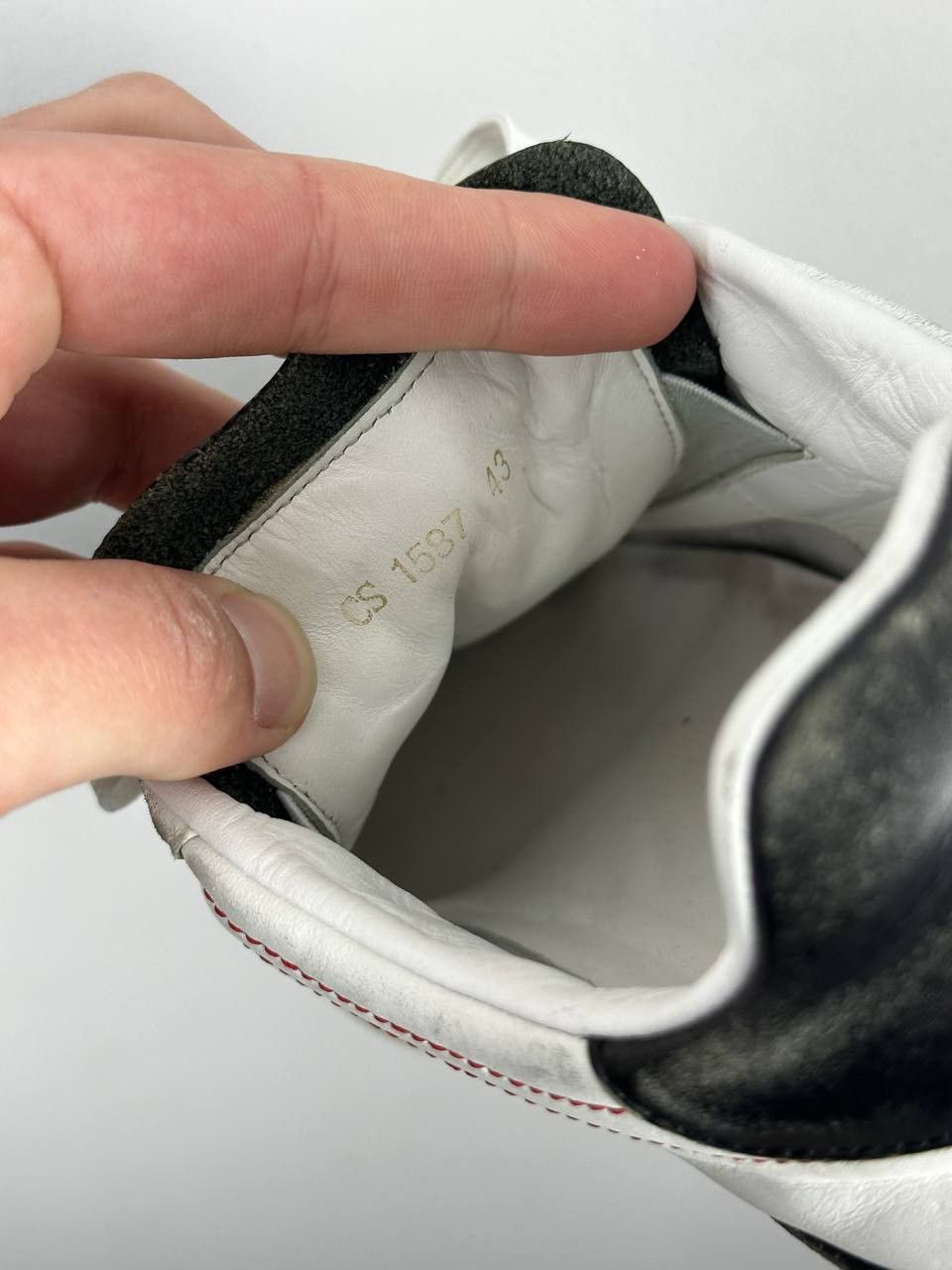 Dolce & Gabbana Dolce & Gabbana Portofino White Sneakers Luxury Leather Size US 10 / EU 43 - 17 Thumbnail