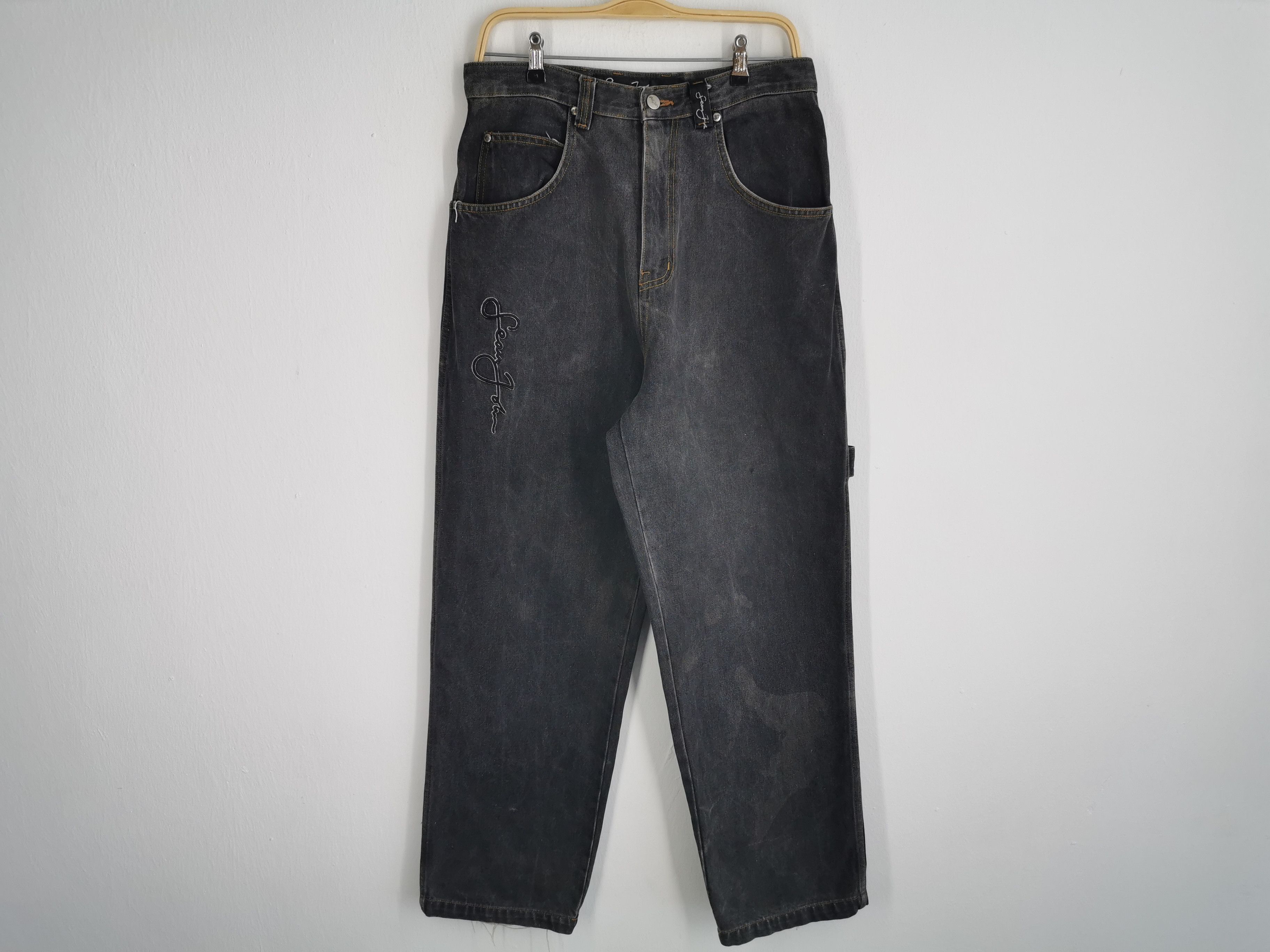 Sean John Distressed Vintage Sean John Carpenter Denim Jeans Size 32 Size US 32 / EU 48 - 2 Thumbnail