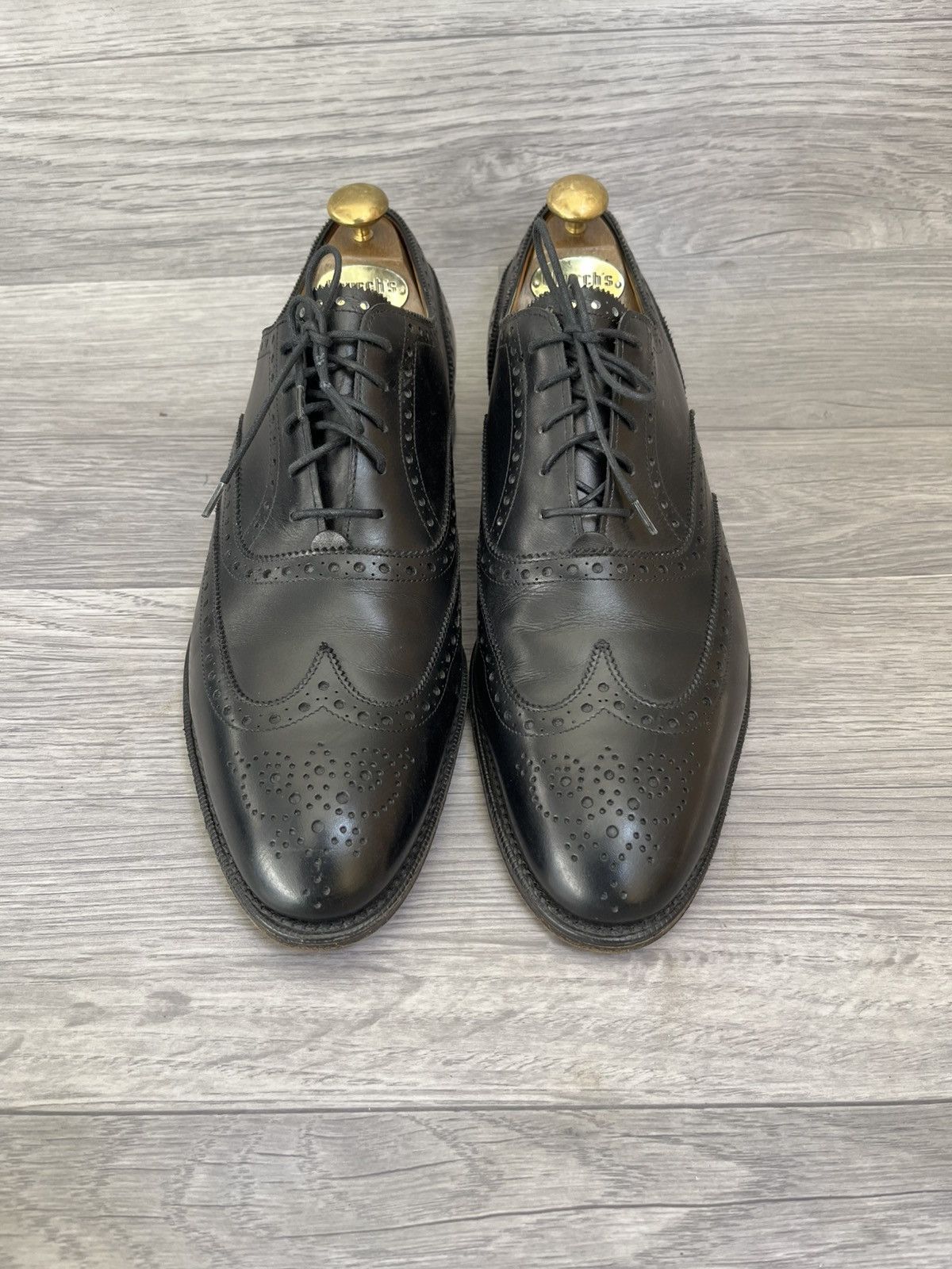 Edward Green Edward green oxford wingtip leather shoes sz 9 Size US 9 / EU 42 - 3 Thumbnail