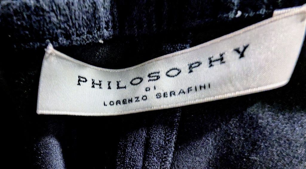 Philosophy di Lorenzo Serafini Philosophy di Lorenzo Serafini Black Suede Pants Size 4 Size 27" / US 4 / IT 40 - 9 Thumbnail