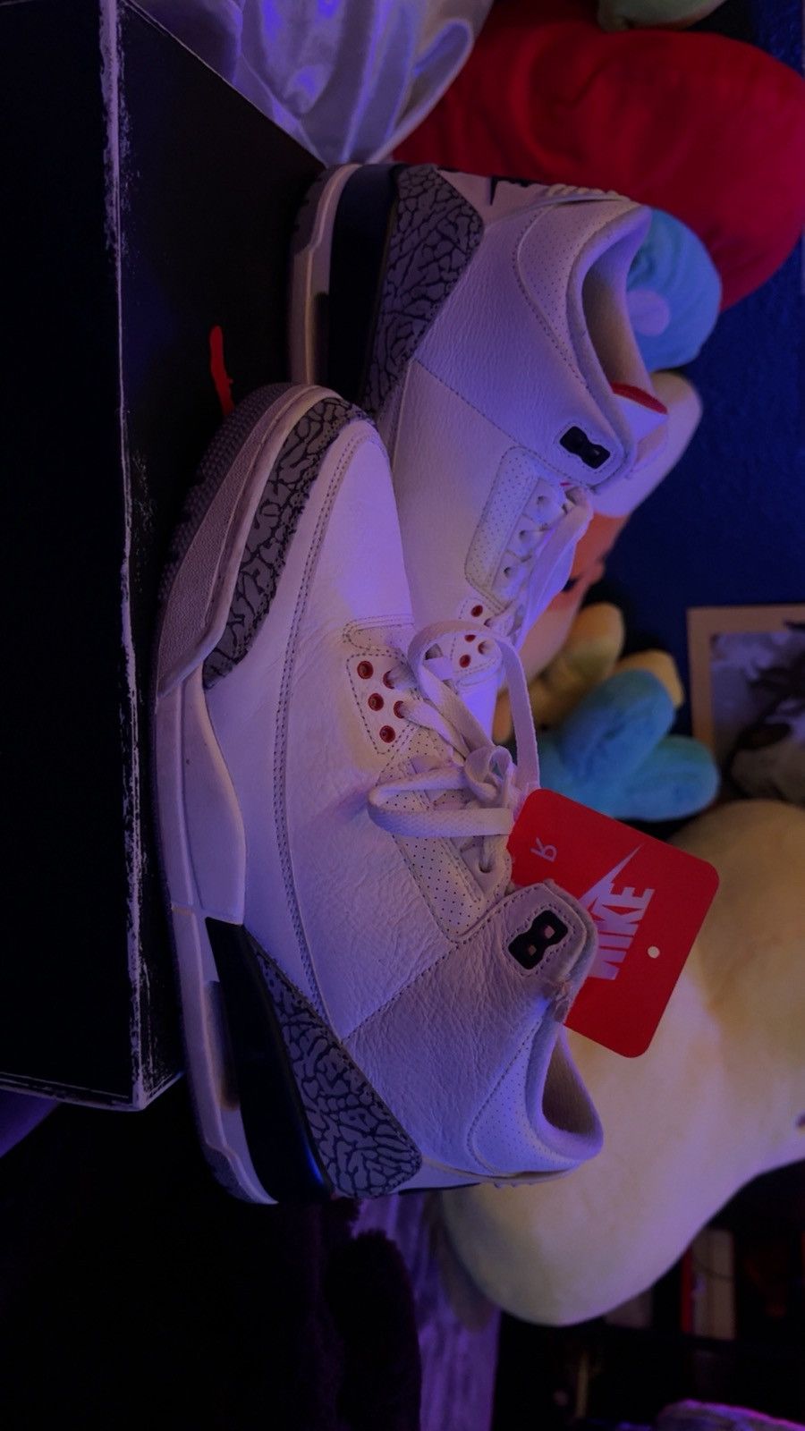 Jordan Brand × Nike Jordan 3 reimagined white cement Size US 10 / EU 43 - 2 Thumbnail
