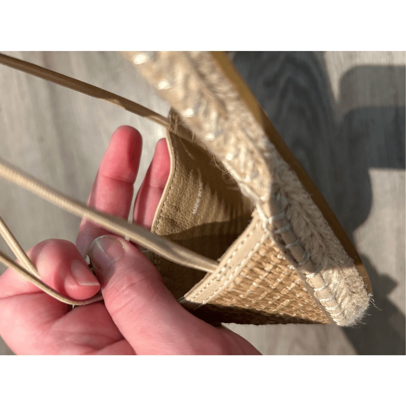 Eileen Fisher Eileen Fisher Lee Espadrille Flat Natural Tan, Sz 7.5, $155 Size US 7.5 / IT 37.5 - 10 Thumbnail