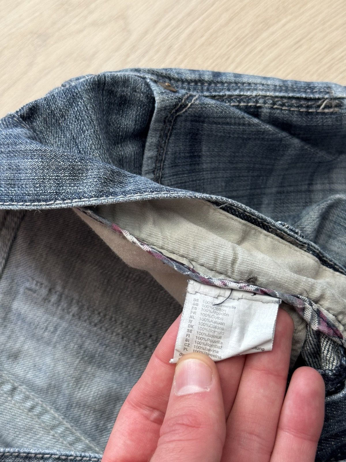 s.Oliver Vintage 00’s y2k S. Oliver Blue Baggy Japanese Garde Pants Size US 36 / EU 52 - 9 Thumbnail