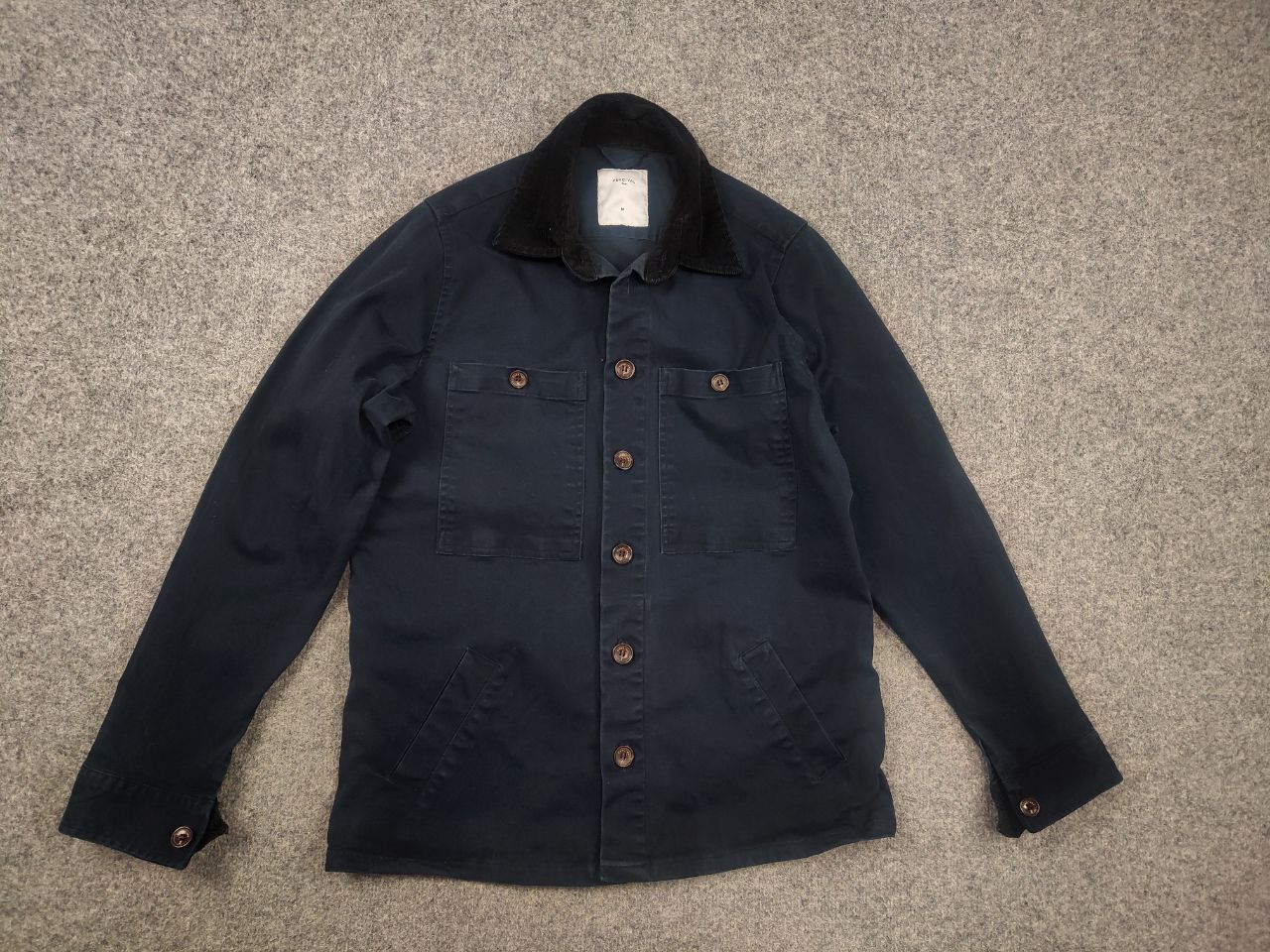 Percival Percival Design Overshirt Chore canvas Pocket Jacket Vintage Size US M / EU 48-50 / 2 - 8 Thumbnail