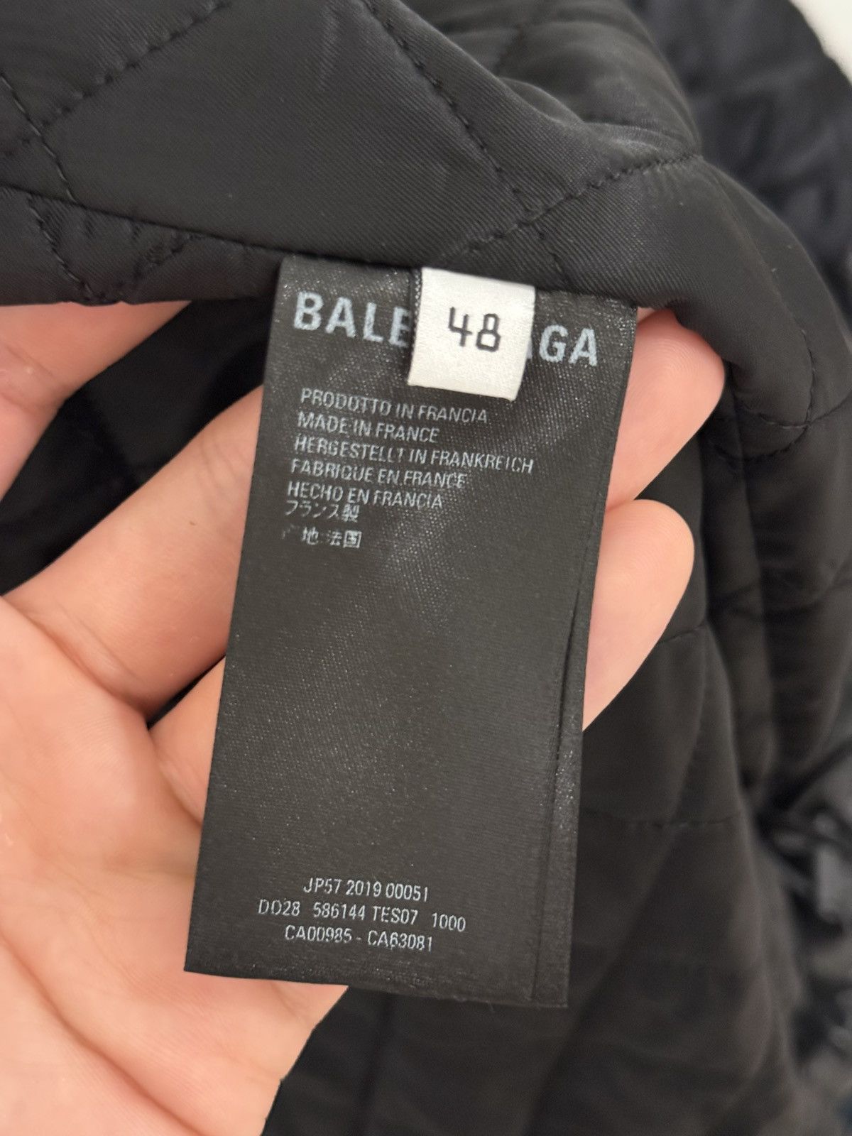 Balenciaga Balenciaga Leather Zip Jacket Size US M / EU 48-50 / 2 - 5 Thumbnail