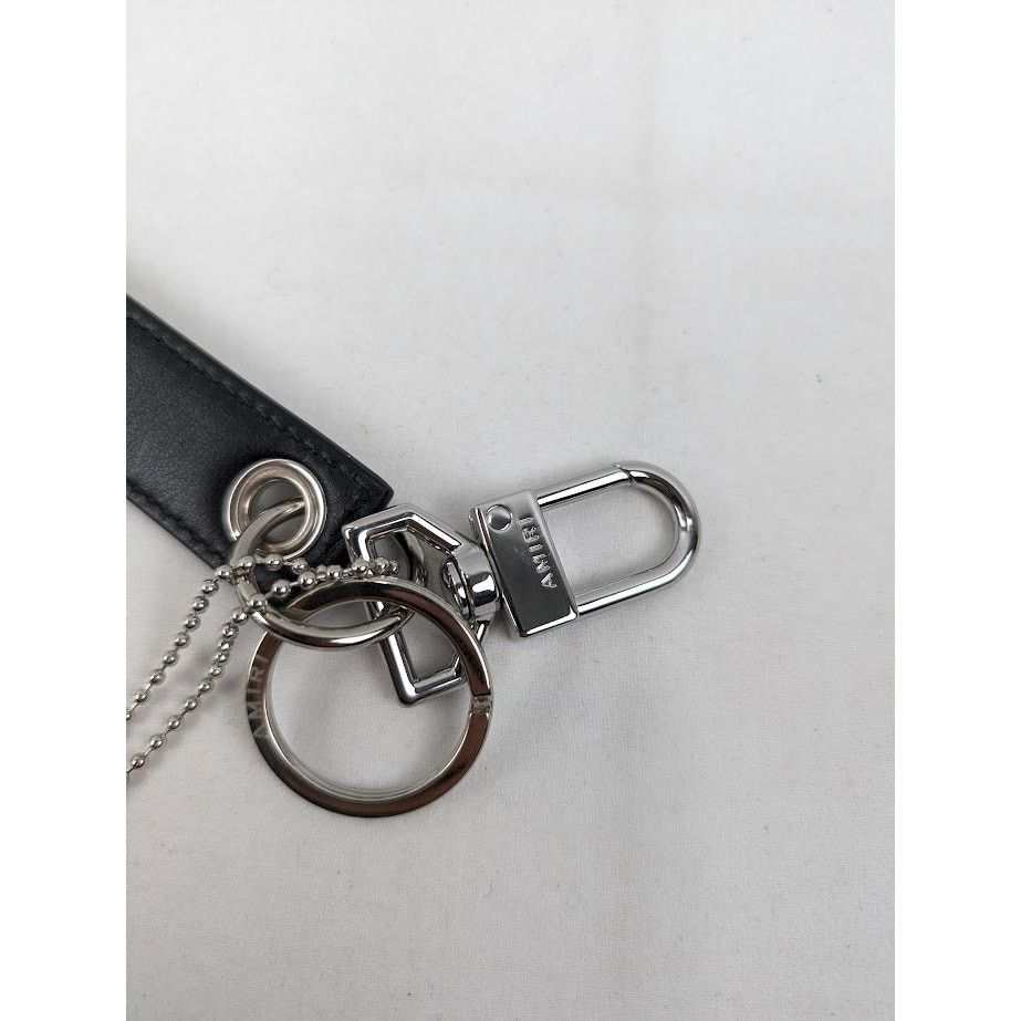 Amiri o1rshd1 Q:7 / Size: OS / Nappa Tag Keychain in Black Size ONE SIZE - 3 Thumbnail