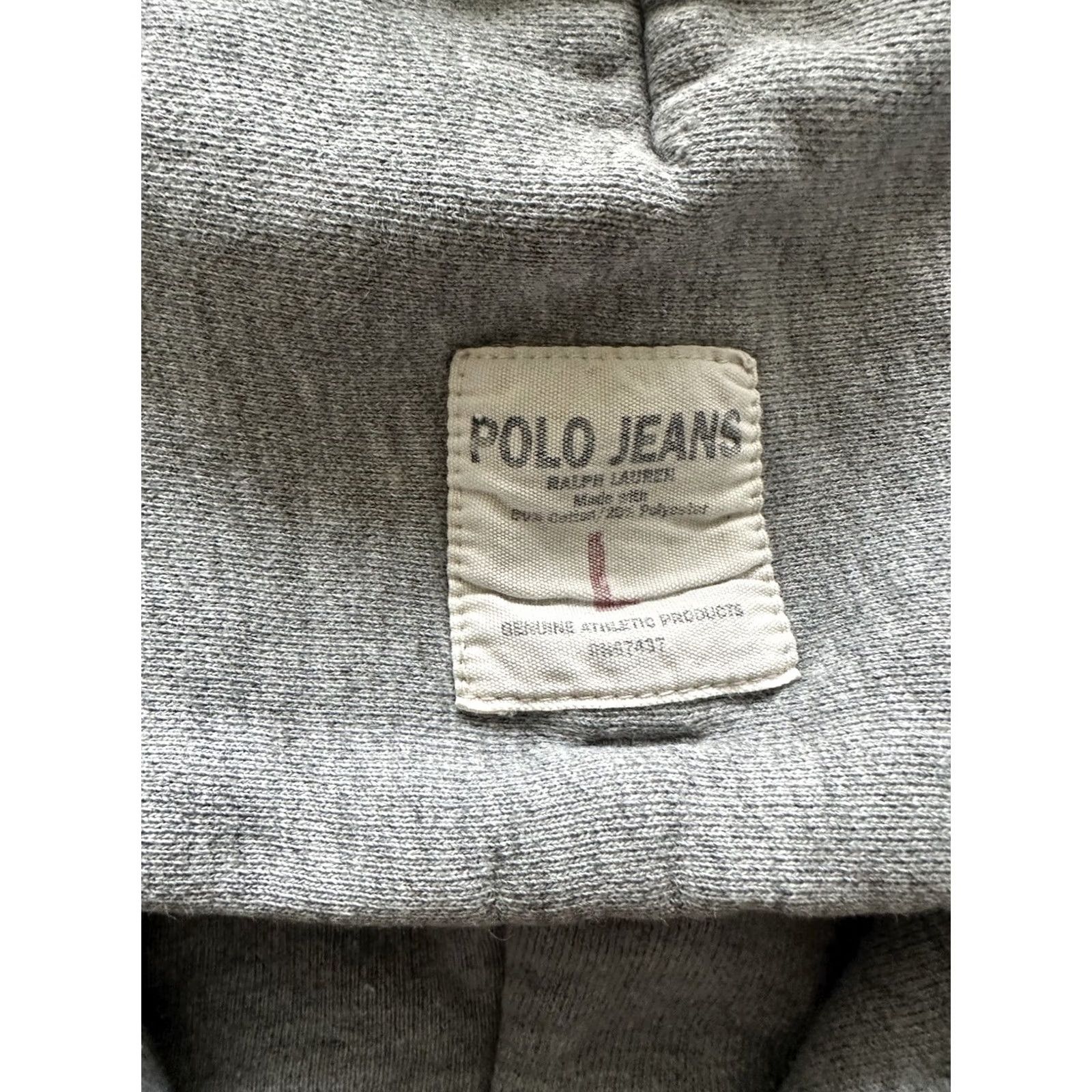 Ralph Lauren VINTAGE 90s Ralph Lauren Polo Jeans Co Full Zip Embroidered Hoodie Sz Large Size US L / EU 52-54 / 3 - 3 Thumbnail