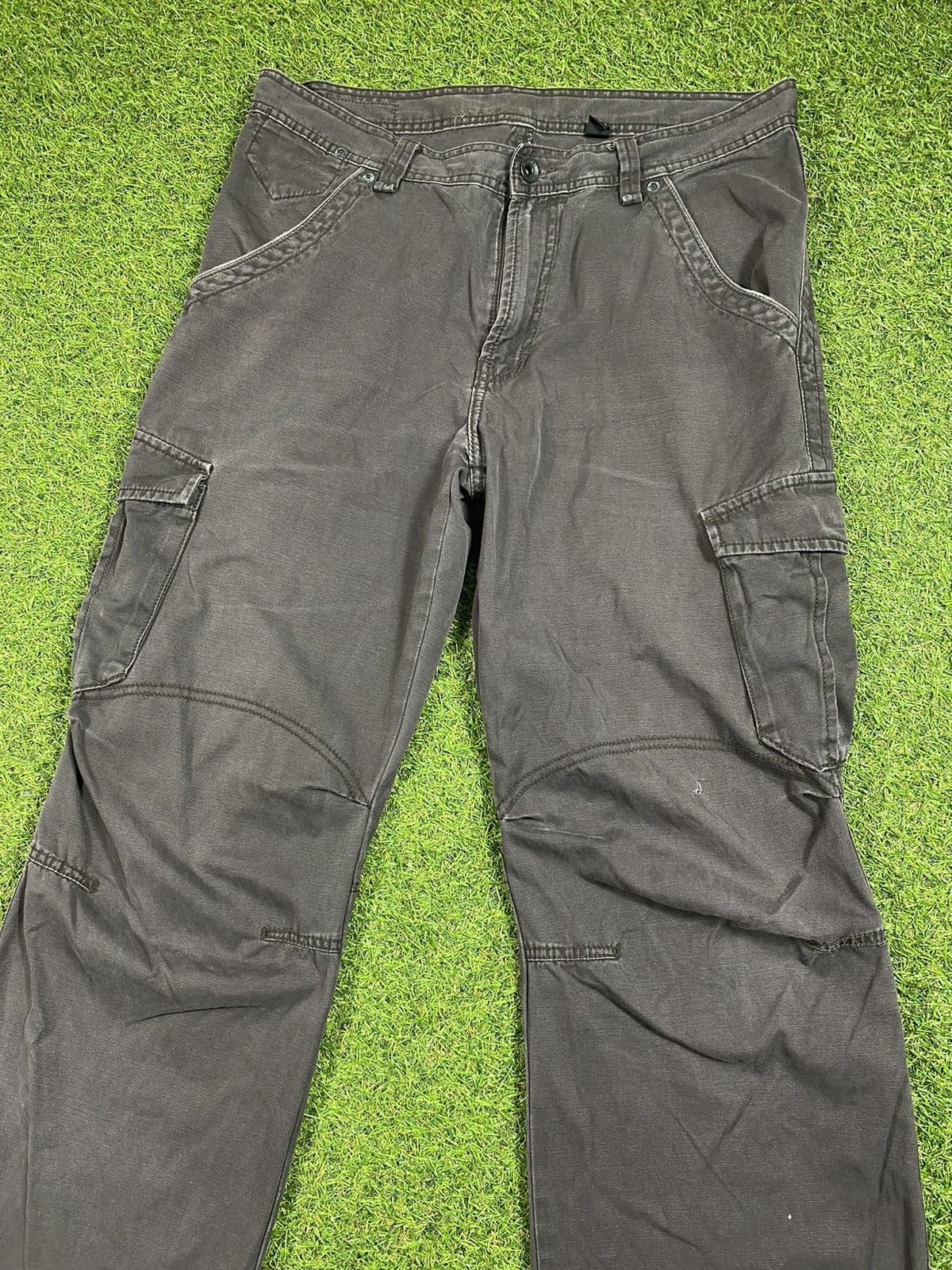 If Six Was Nine × Le Grande Bleu (L.G.B.) × Vintage Vintage 90s Cargo Japanese pants LGB style size 34x34 Size US 34 / EU 50 - 2 Thumbnail