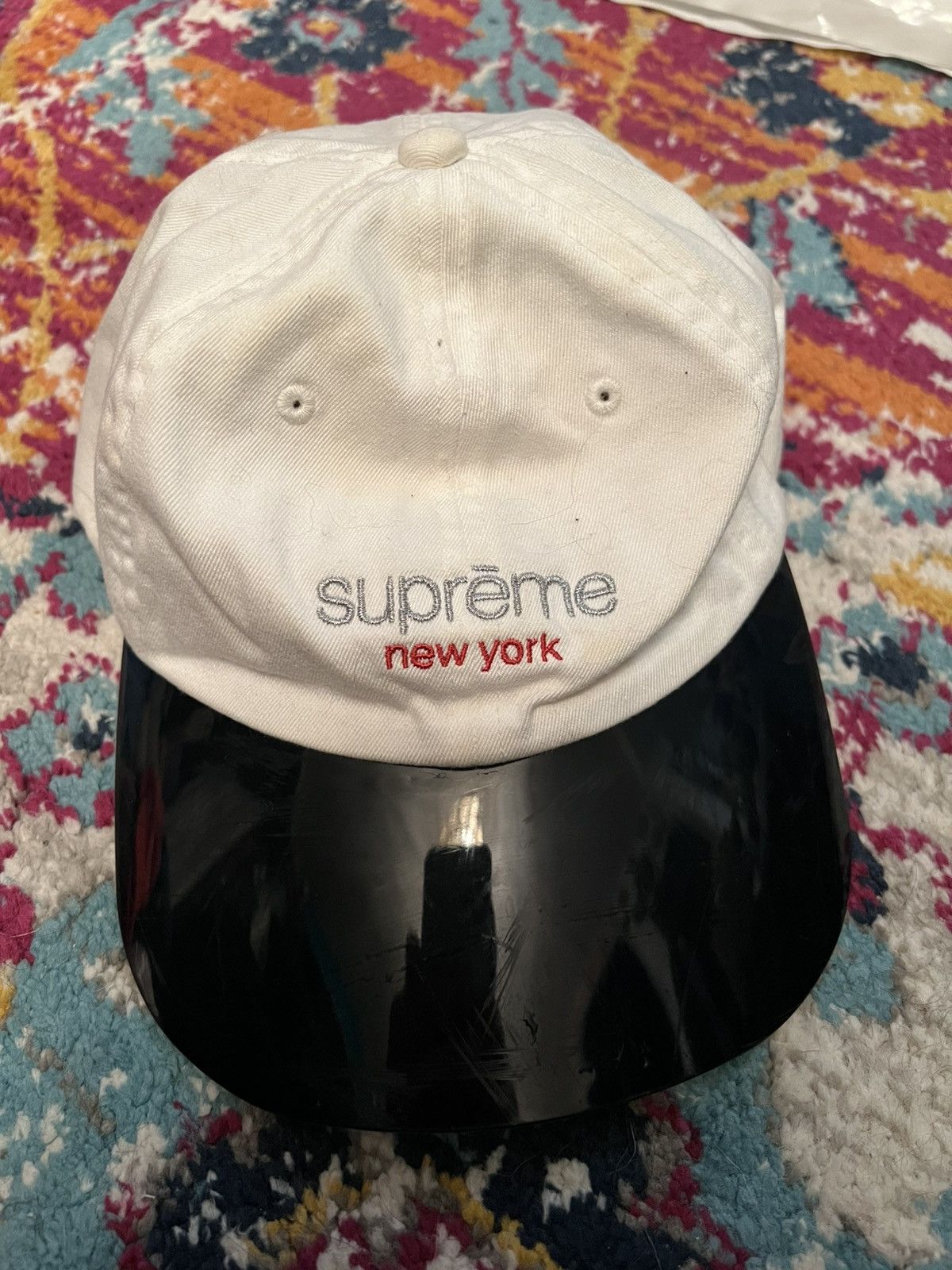 Supreme Supreme Acrylic Visor 6-Panel White Size ONE SIZE - 1 Preview