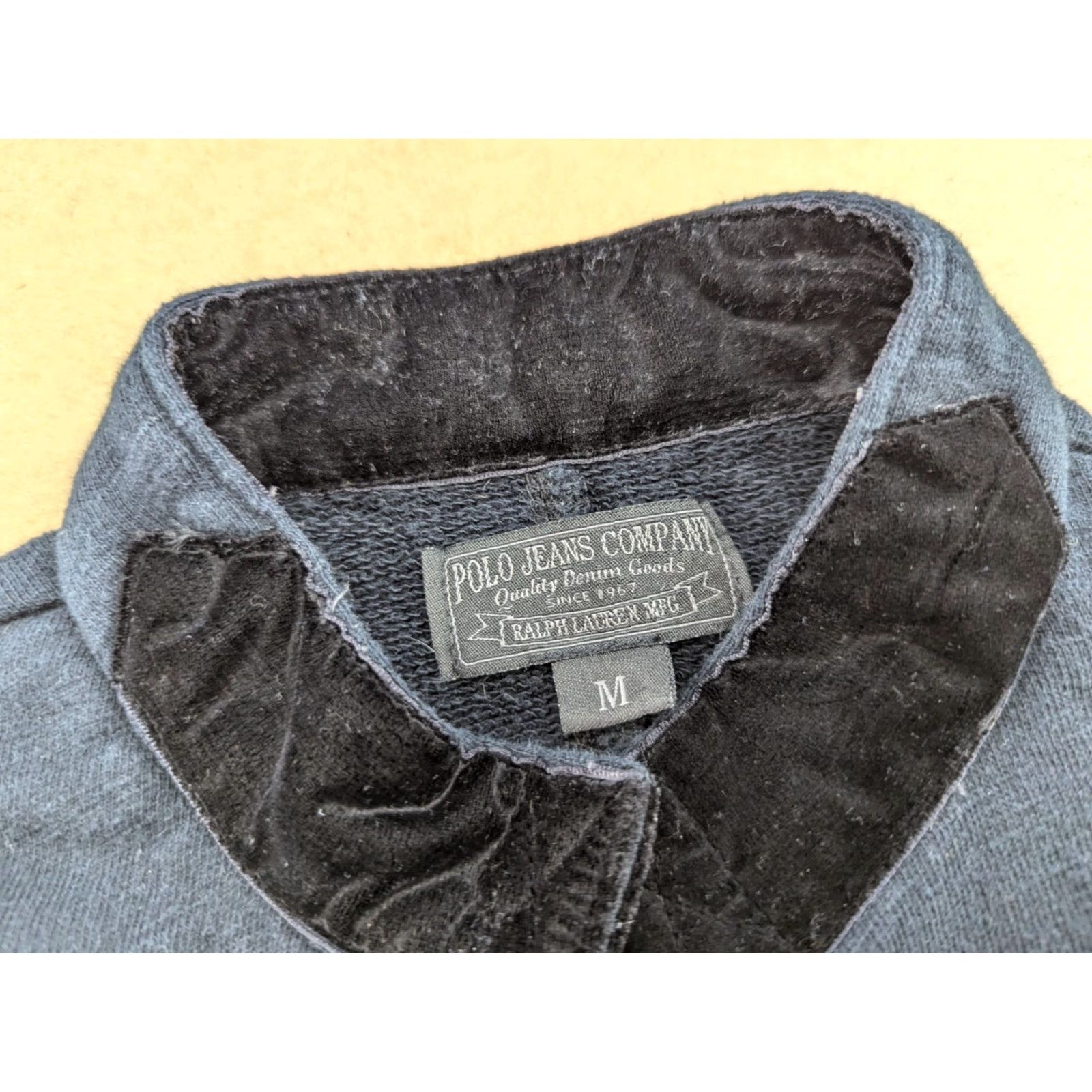 Vintage VINTAGE Polo Jeans Company Blazer Jacket Womens Medium Black Coat Long Sleeve Military Dressy Formal Womens Blazer Jacket Mens? Size 32" / US 10 / IT 46 - 5 Thumbnail