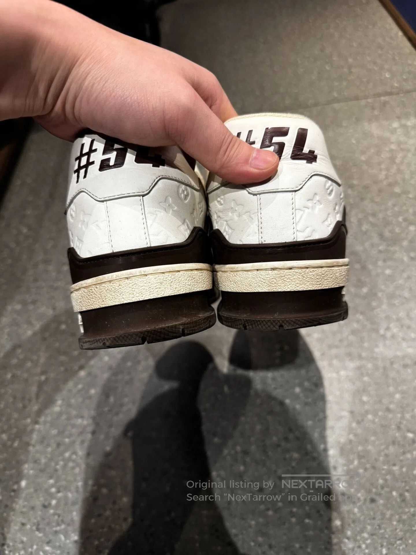 Louis Vuitton Louis Vuitton Trainer x Tyler White Brown. Size US 6.5 / EU 39-40 - 5 Thumbnail