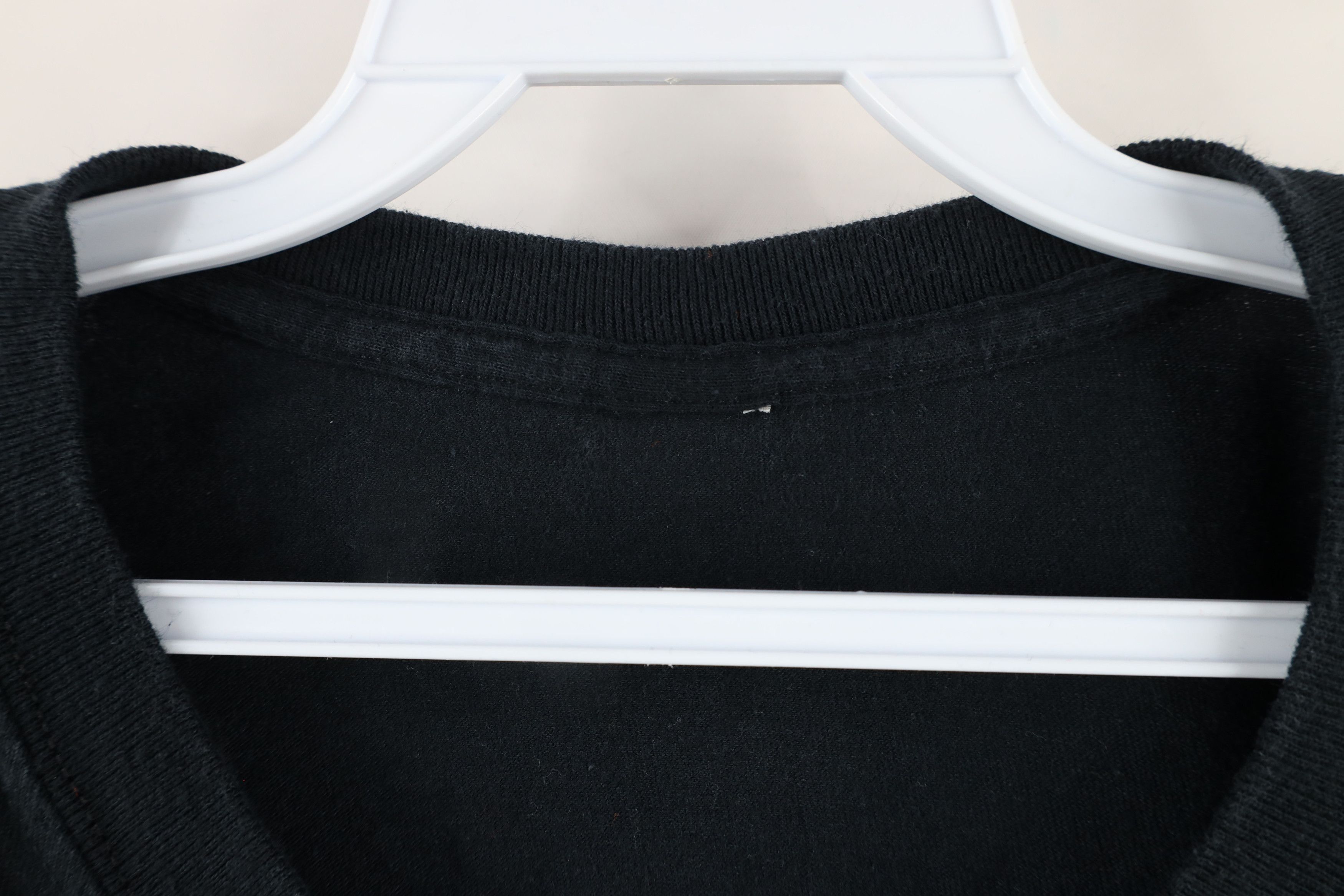 Vintage Vintage 90s Streetwear Short Sleeve T-Shirt Black Cotton Size US XXL / EU 58 / 5 - 4 Thumbnail