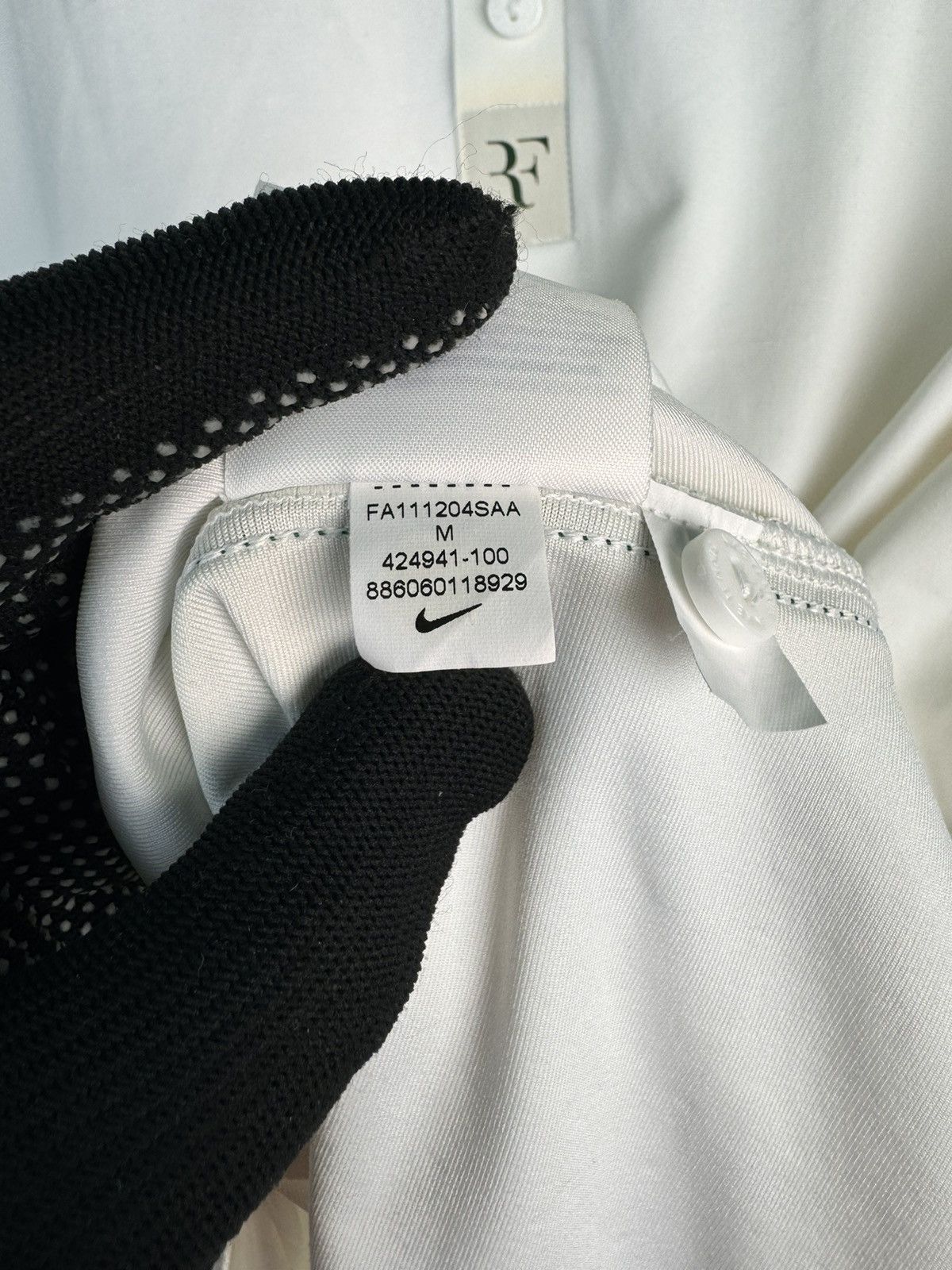 Nike Roger Federer 2011 Wimbledon Nike Polo T-Shirt Tennis RF Size US M / EU 48-50 / 2 - 4 Thumbnail
